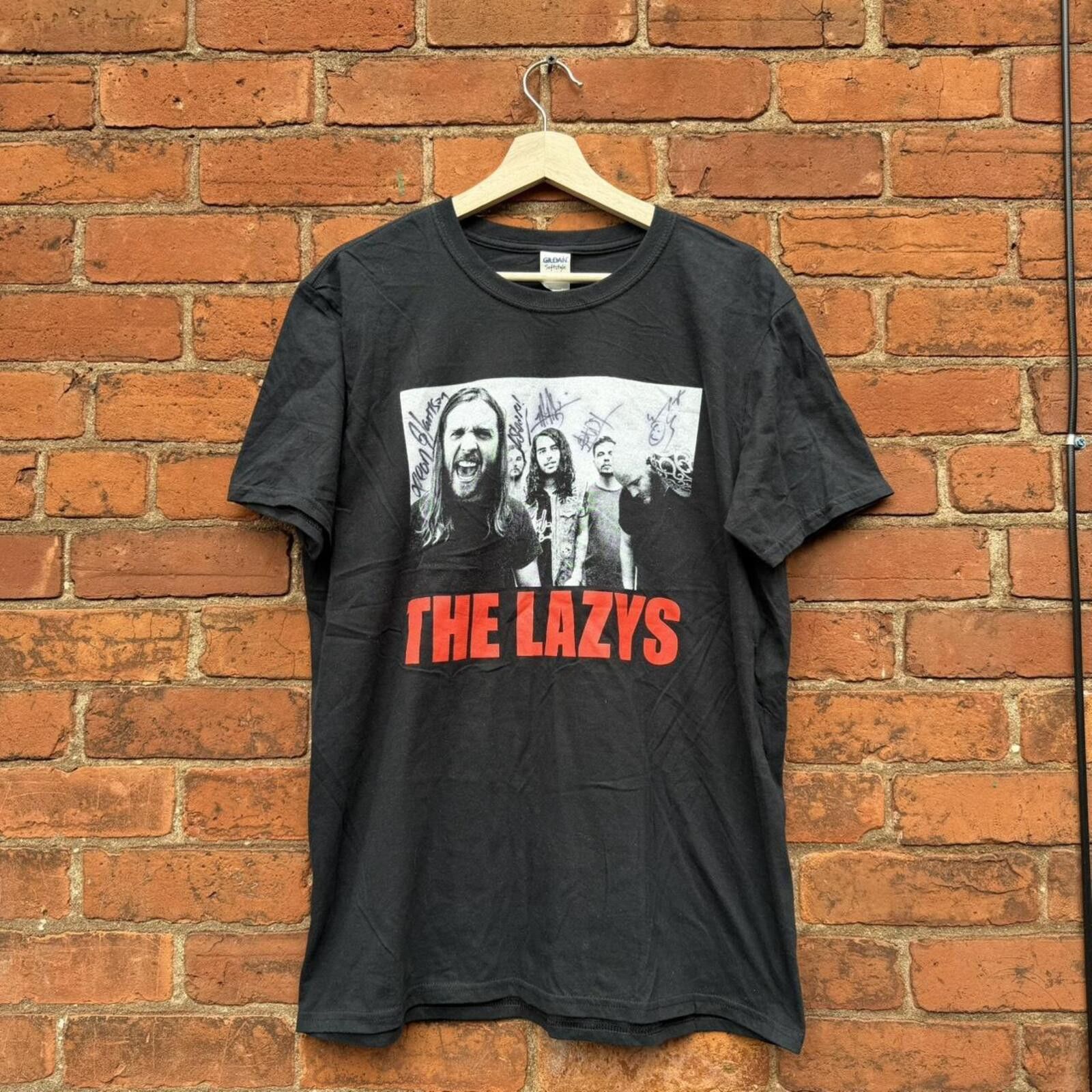 Gildan the lazys autographed t shirt L 2014 Size US L / EU 52-54 / 3 - 1 Thumbnail