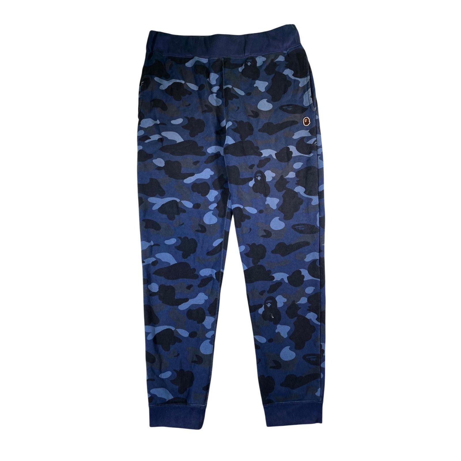 Bape Bape Camo Blue Sweats Size US 36 / EU 52 - 1 Thumbnail