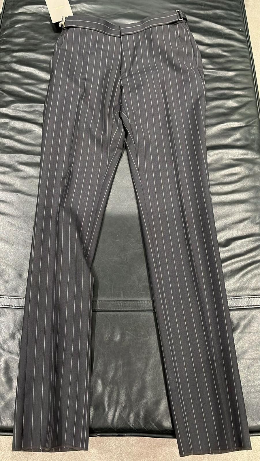 Tom Ford o1loc1c0126 PLPT01 Classic Pant in Black Size US 32 / EU 48 - 1 Thumbnail
