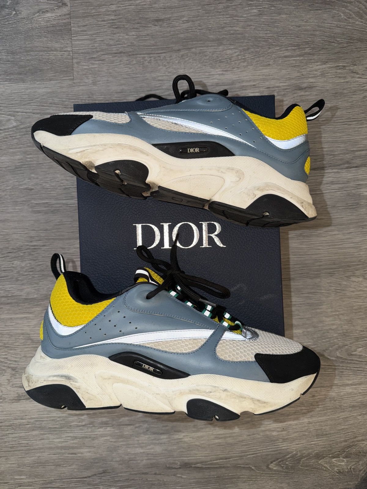 Dior Dior B22 sneakers Mens size 46 used with box authentic Size US 13 / EU 46 - 1 Thumbnail