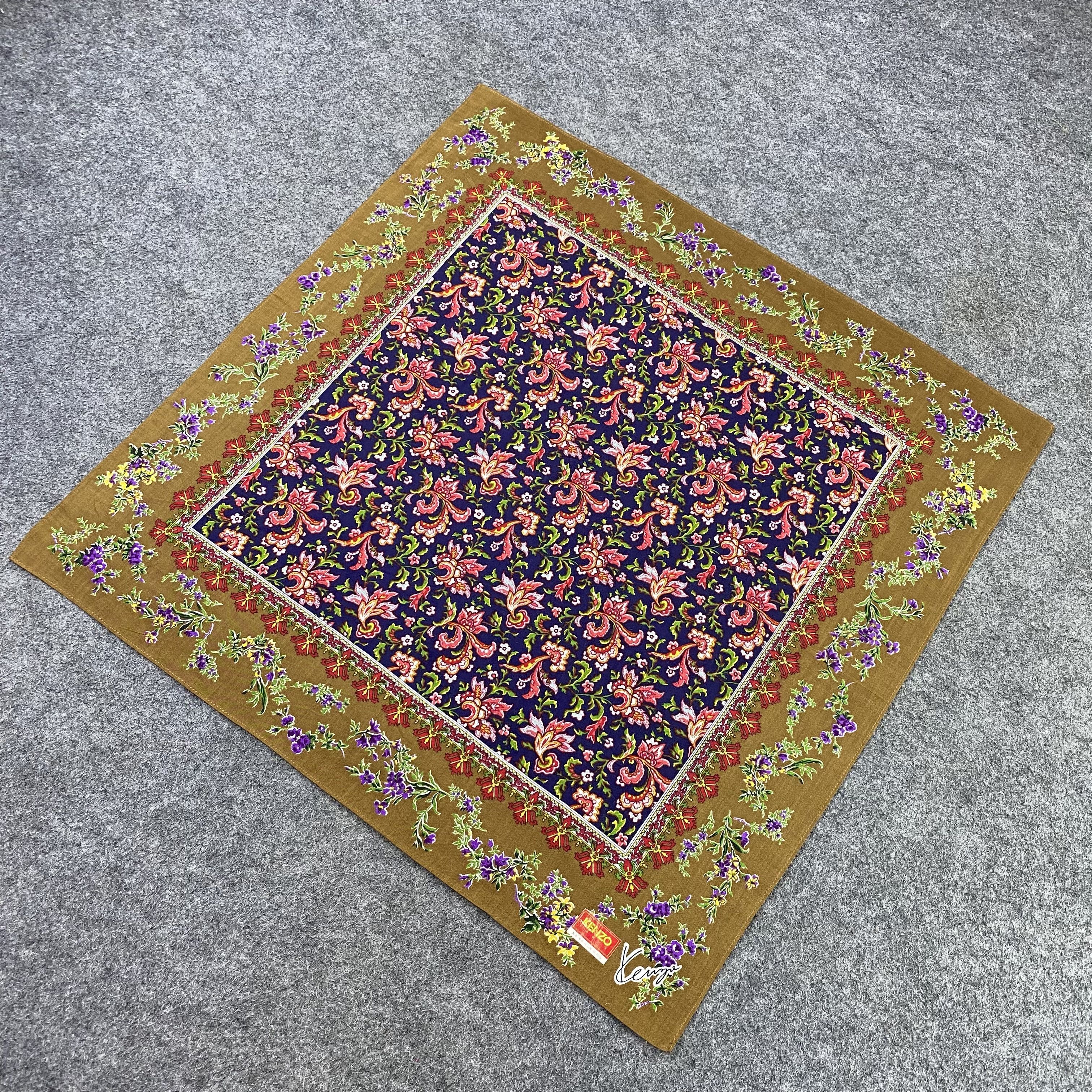 Kenzo Kenzo Handkerchief Neckerchief Bandana-B1599 Size ONE SIZE - 4 Thumbnail