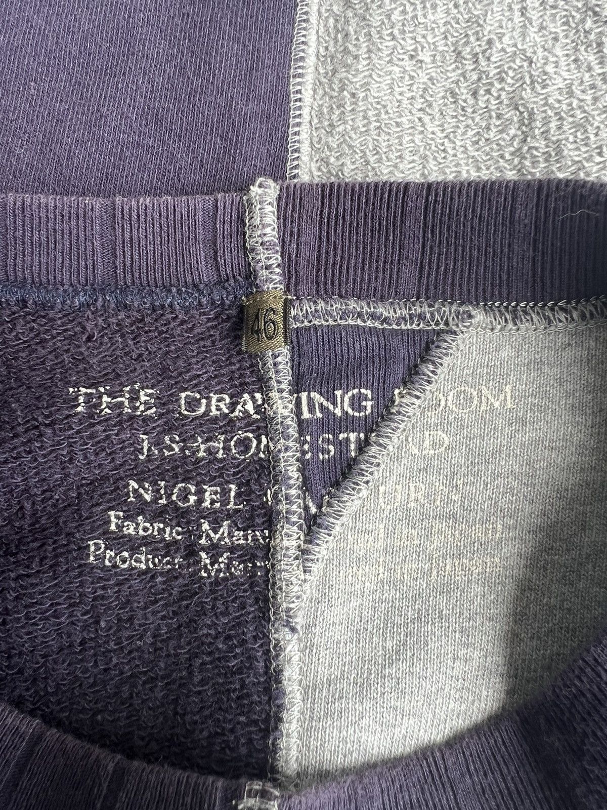 Garment Reproduction of Workers Ltd Ed🔥Nigel Cabourn Crazy Pattern Rework Thick SS Sweater Size US M / EU 48-50 / 2 - 1 Thumbnail