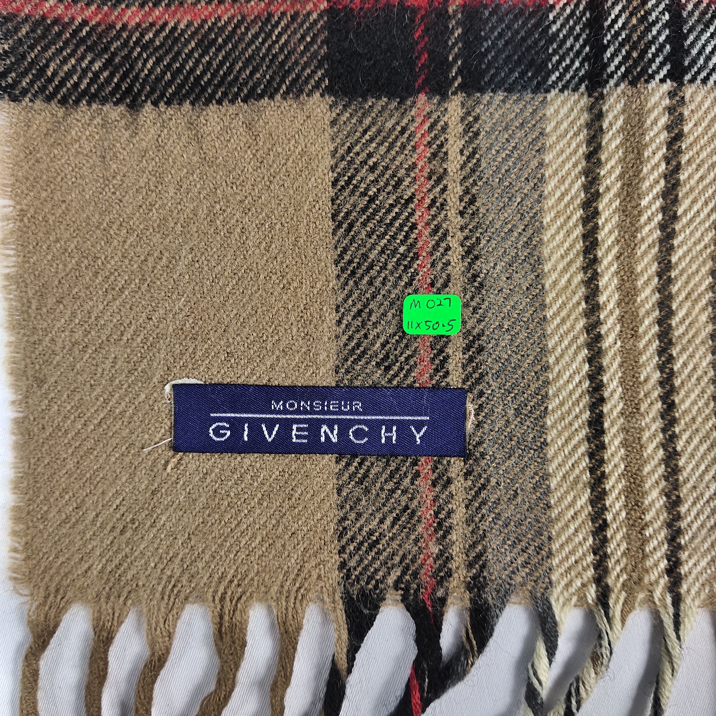 Givenchy Givenchy Scarf / Muffler / Neckwear M027 Size ONE SIZE - 4 Thumbnail