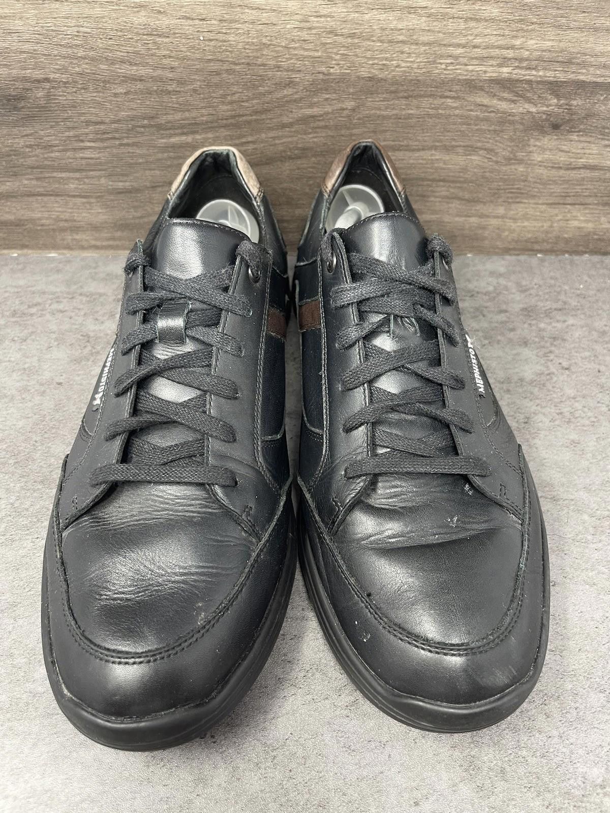 Mephisto Mephisto Shoes Mens Size 11 Frank Lace Up Black Leather Size US 11 / EU 44 - 3 Thumbnail