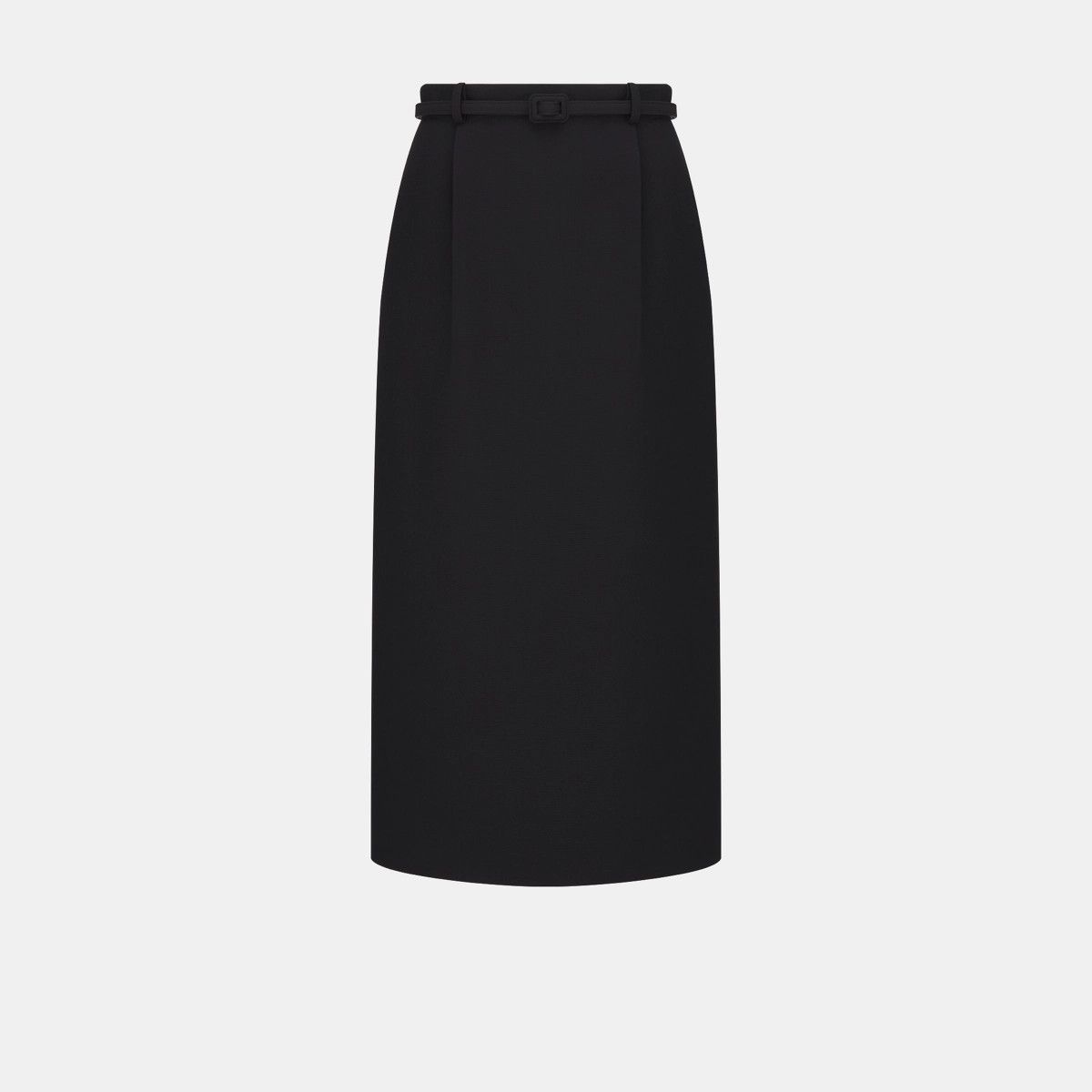 Dior o1bcso1str0225 Mid-length Pencil Skirt in Black Size 28" / US 6 / IT 42 - 1 Thumbnail