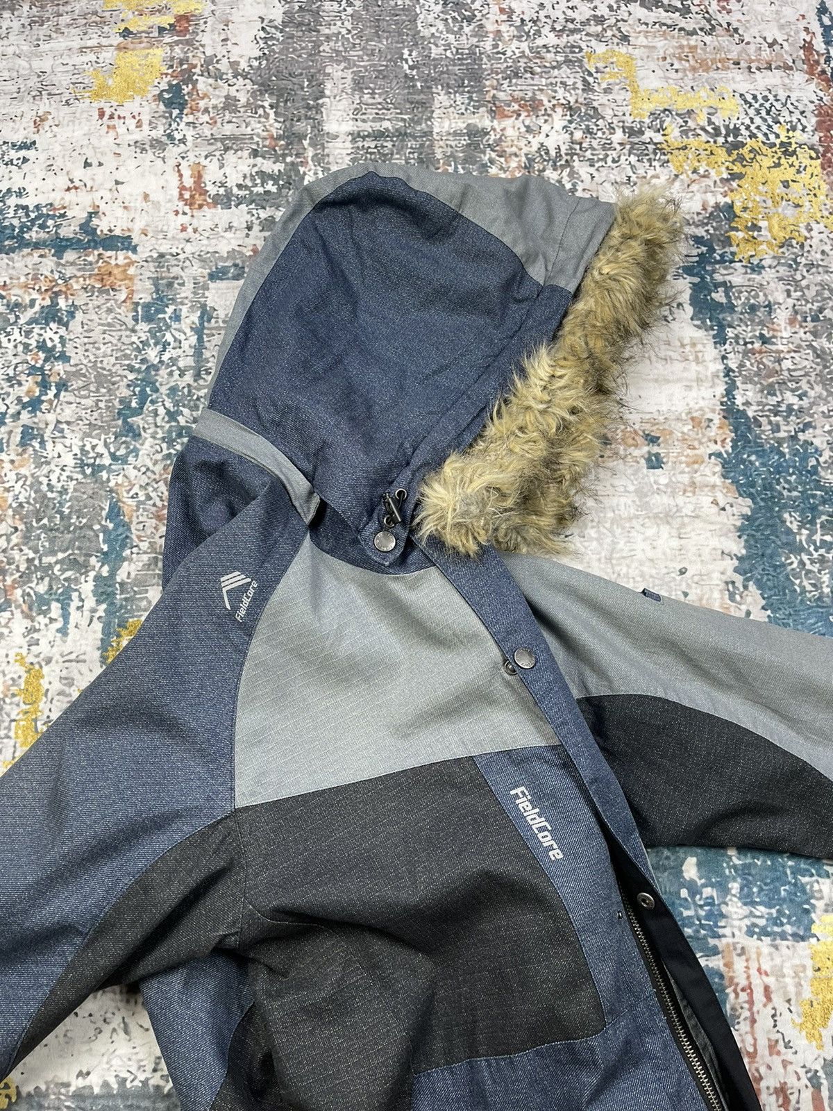 Japanese Brand Steals🔥Fieldcore Japan Ripstop Patch Jacket Size US L / EU 52-54 / 3 - 13 Thumbnail