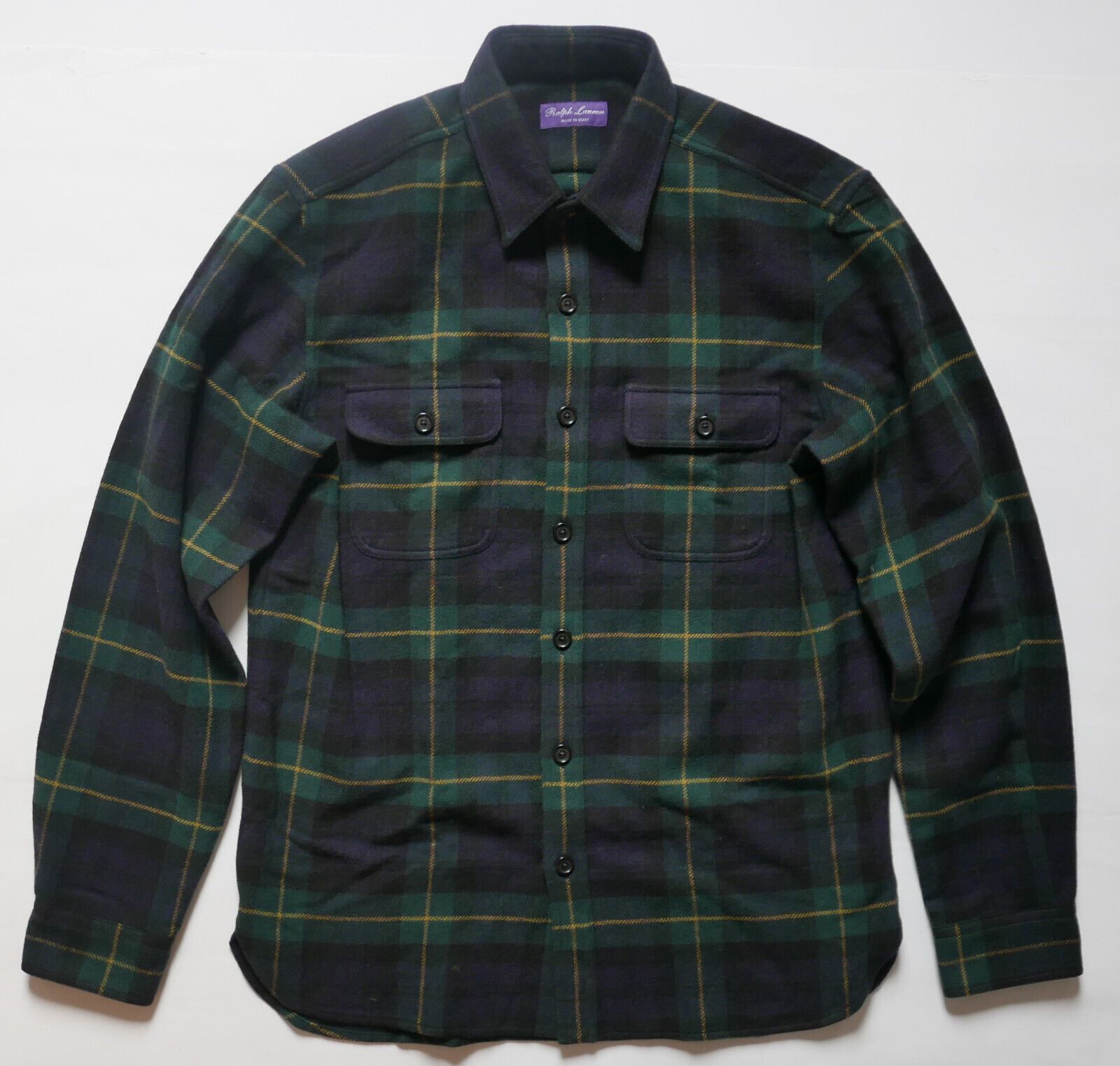 Ralph Lauren Purple Label Ralph Lauren Purple Label Shirt Green Tartan Plaid NWOT L Size US L / EU 52-54 / 3 - 1 Thumbnail