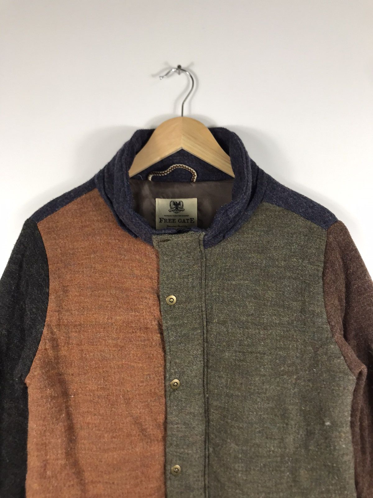 Japanese Brand 🌟Free Gate Wool Button Shirt Jacket Size US M / EU 48-50 / 2 - 4 Thumbnail