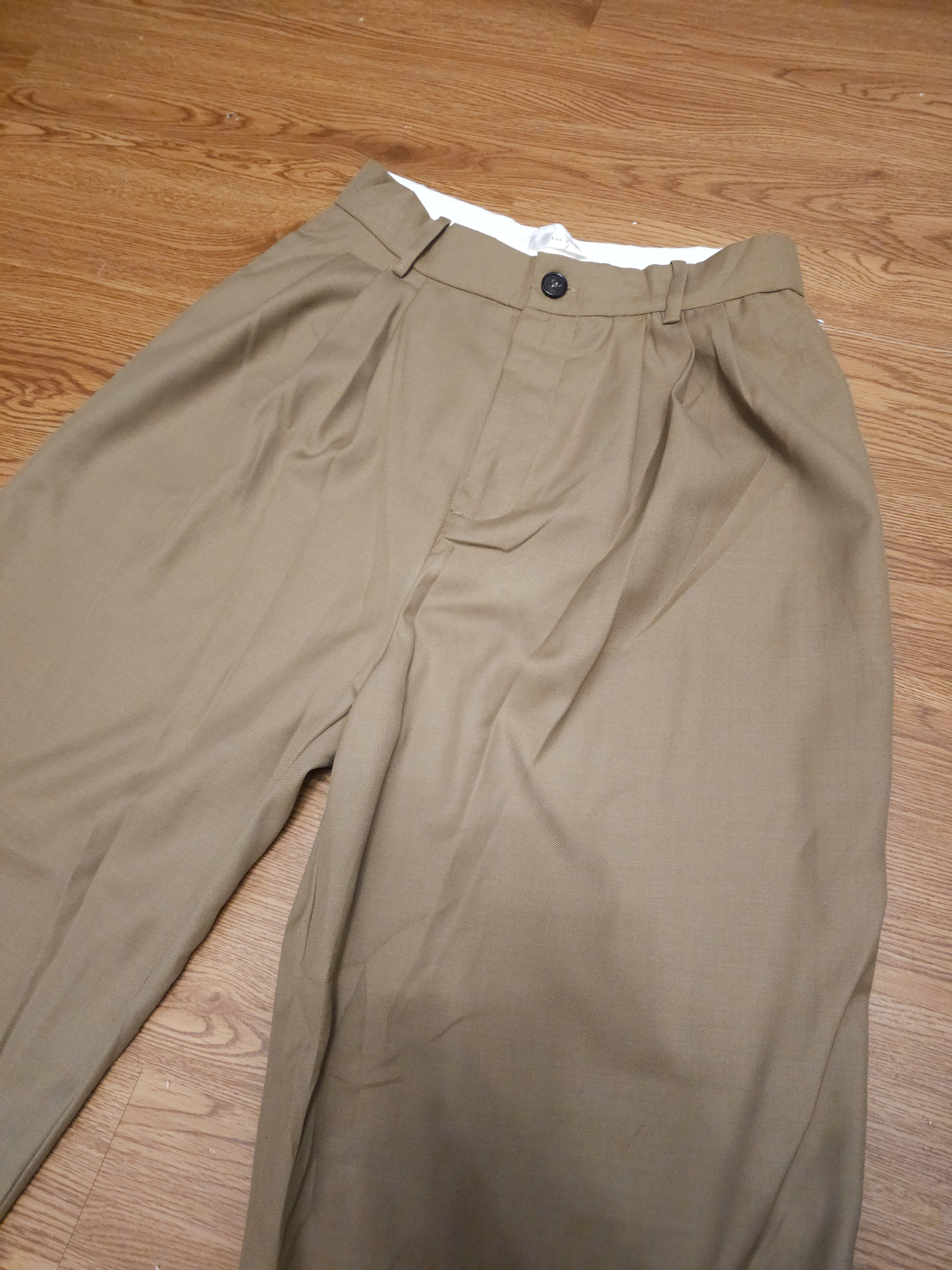 The Row Pleated Wool Pants Size US 26 / EU 42 - 5 Thumbnail