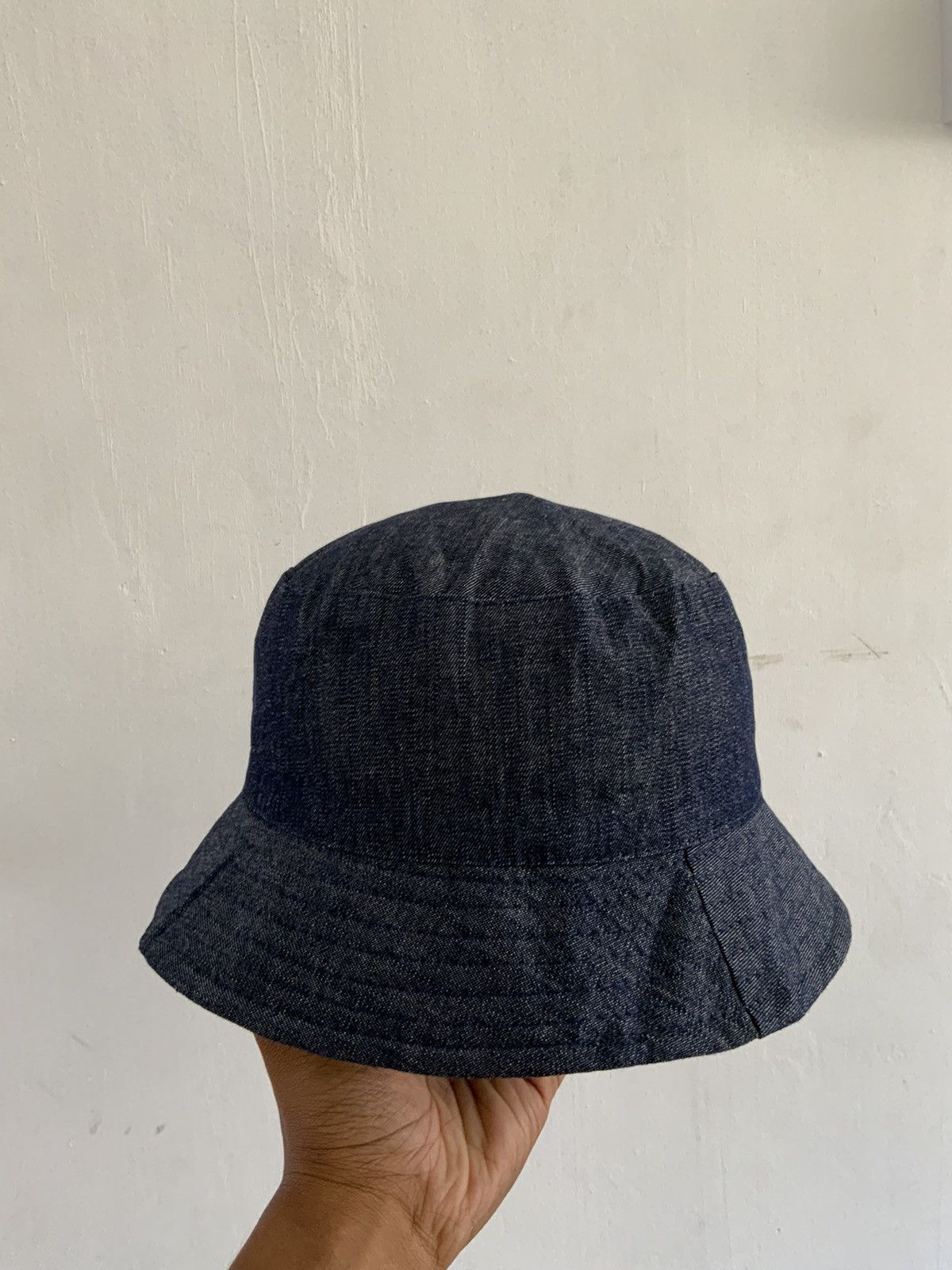 Japanese Brand Reversible Denim Designer inspired Burberry Hat Size ONE SIZE - 5 Thumbnail