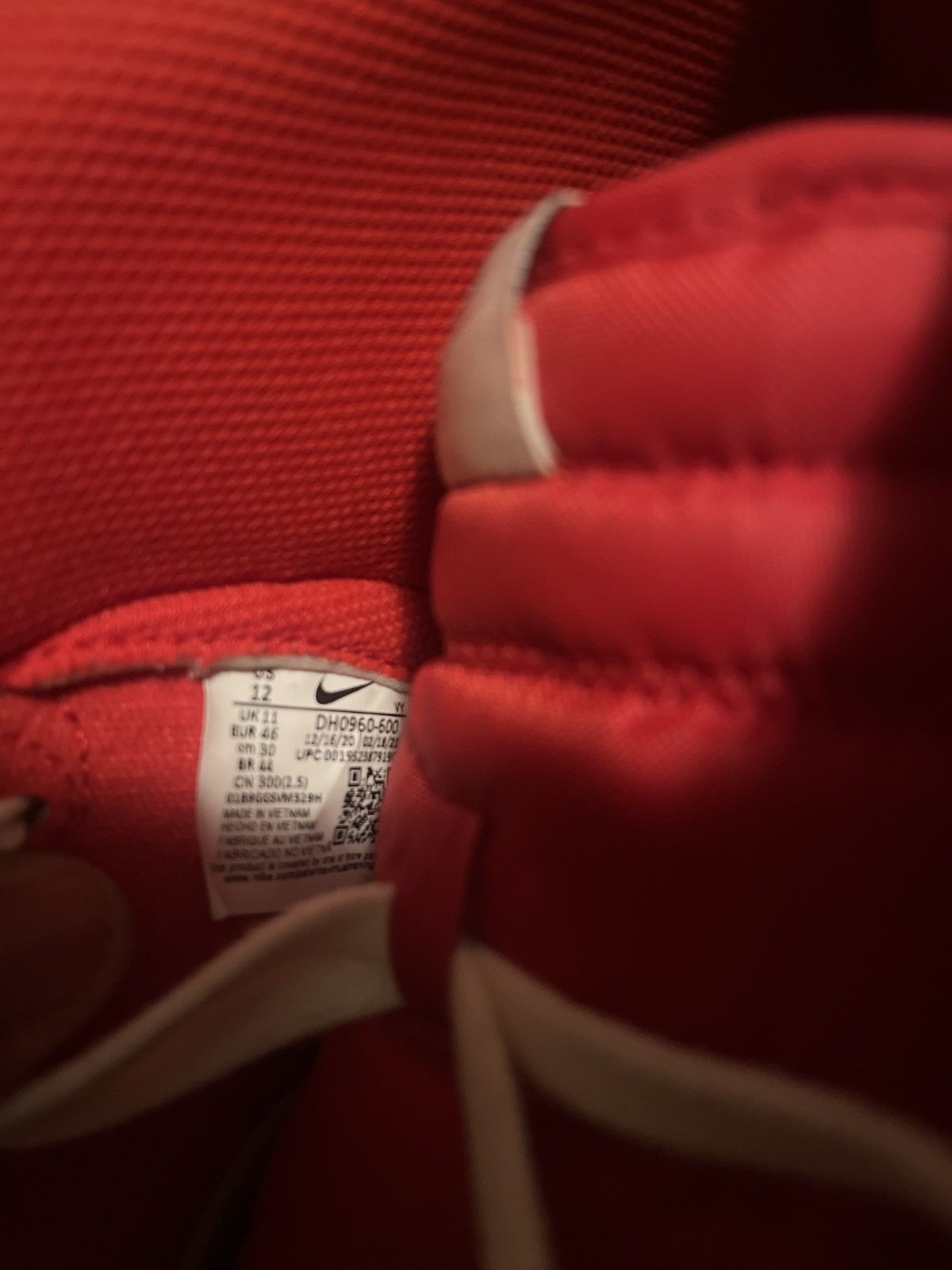 Nike Nike Dunk High SE ‘First Use Pack -University Red’- Size US 12 / EU 45 - 6 Thumbnail