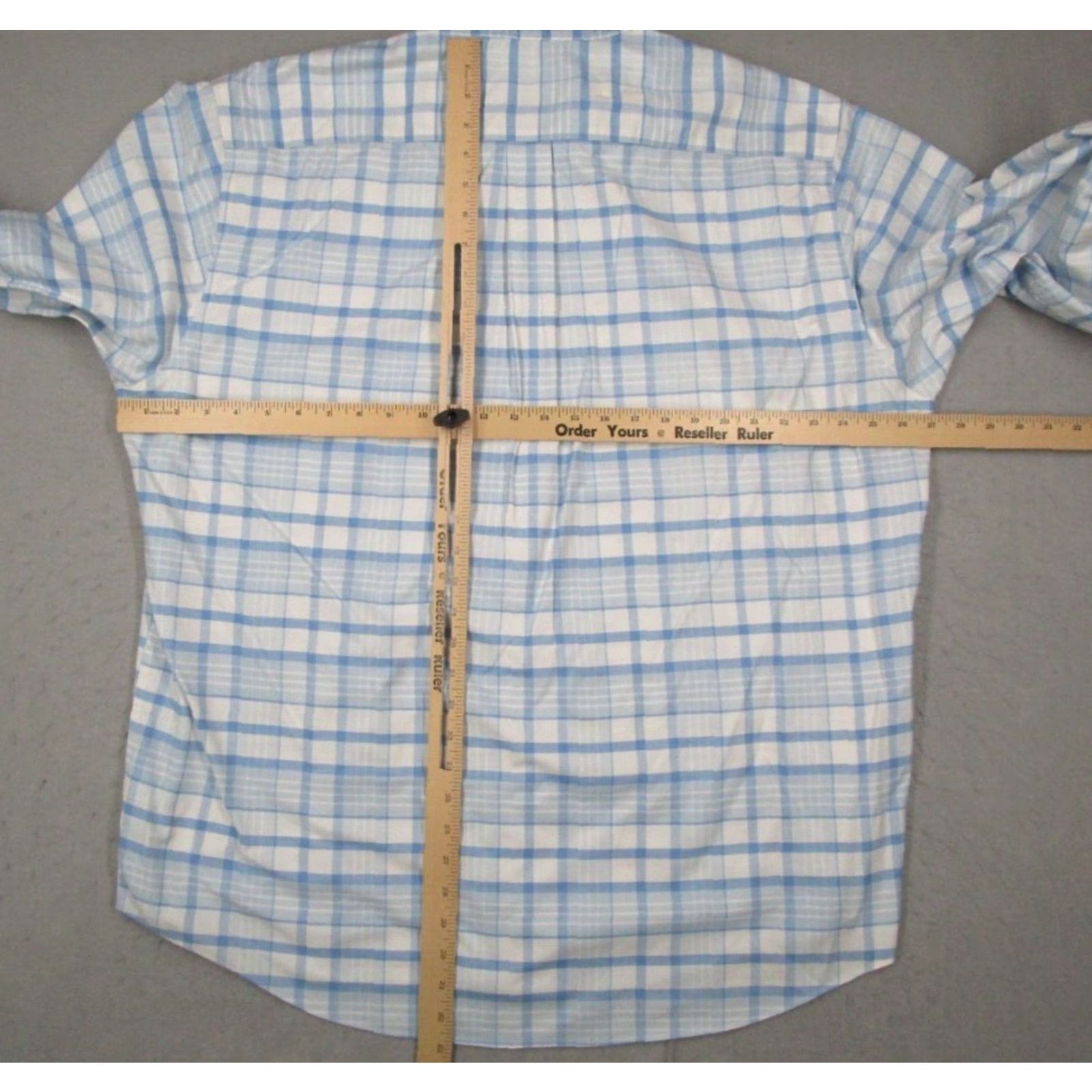 Brooks Brothers BROOKS BROTHERS Madison Shirt Mens Extra Large Blue Button Up Work Supima Sheep Size US XL / EU 56 / 4 - 6 Thumbnail