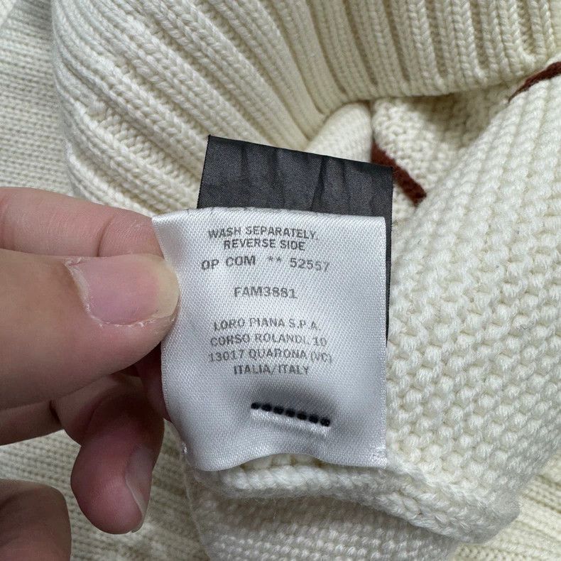 Loro Piana LORO PIANA Knitted cardigan Size US M / EU 48-50 / 2 - 3 Thumbnail