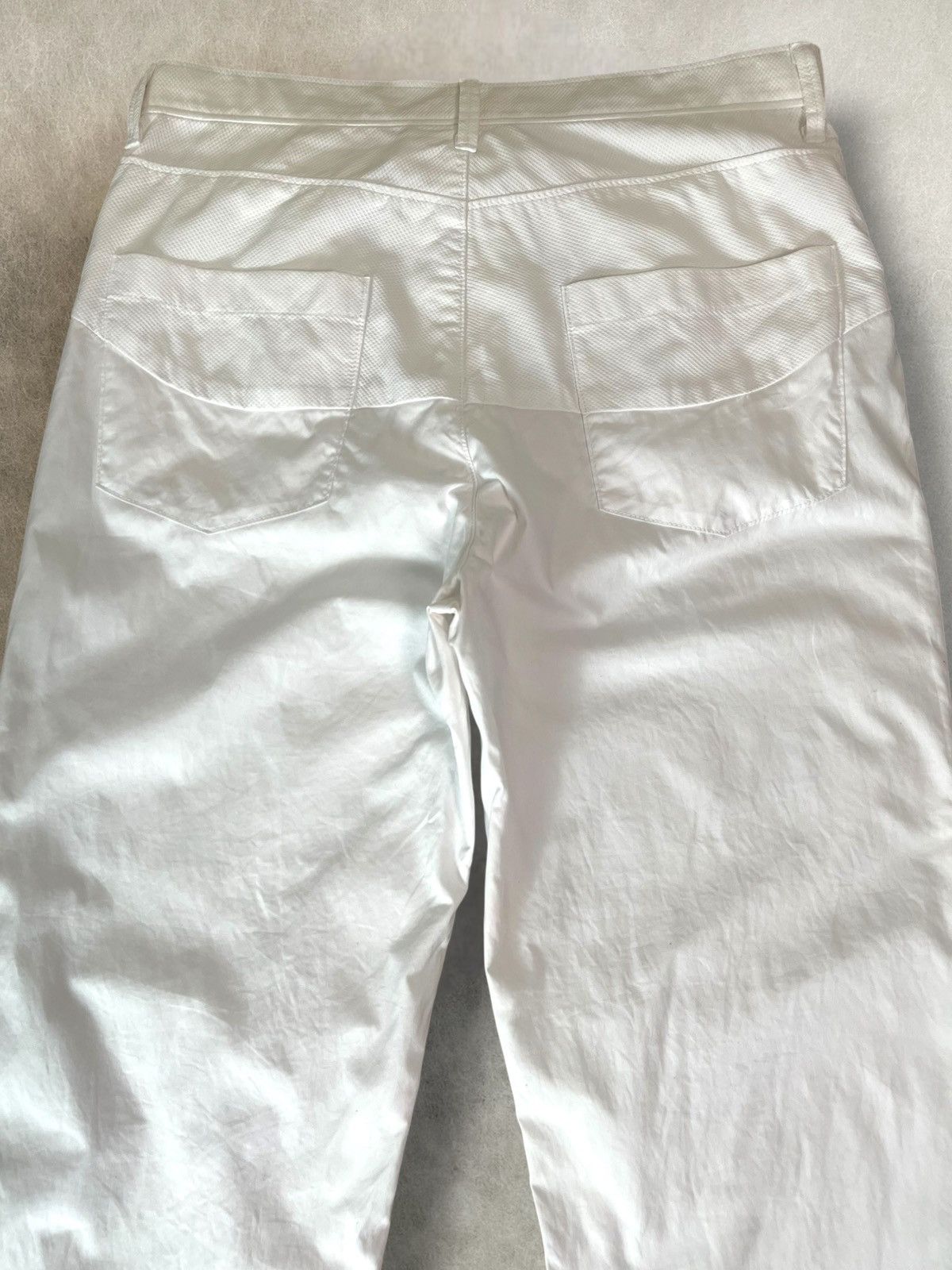 Undercover Ss2013 Undercover white double layered cotton trousers Size US 34 / EU 50 - 8 Thumbnail
