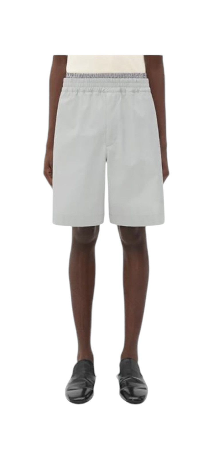 Bottega Veneta BOTTEGA VENETA LIGHT COTTON TWILL SHORTS Size US 34 / EU 50 - 1 Thumbnail