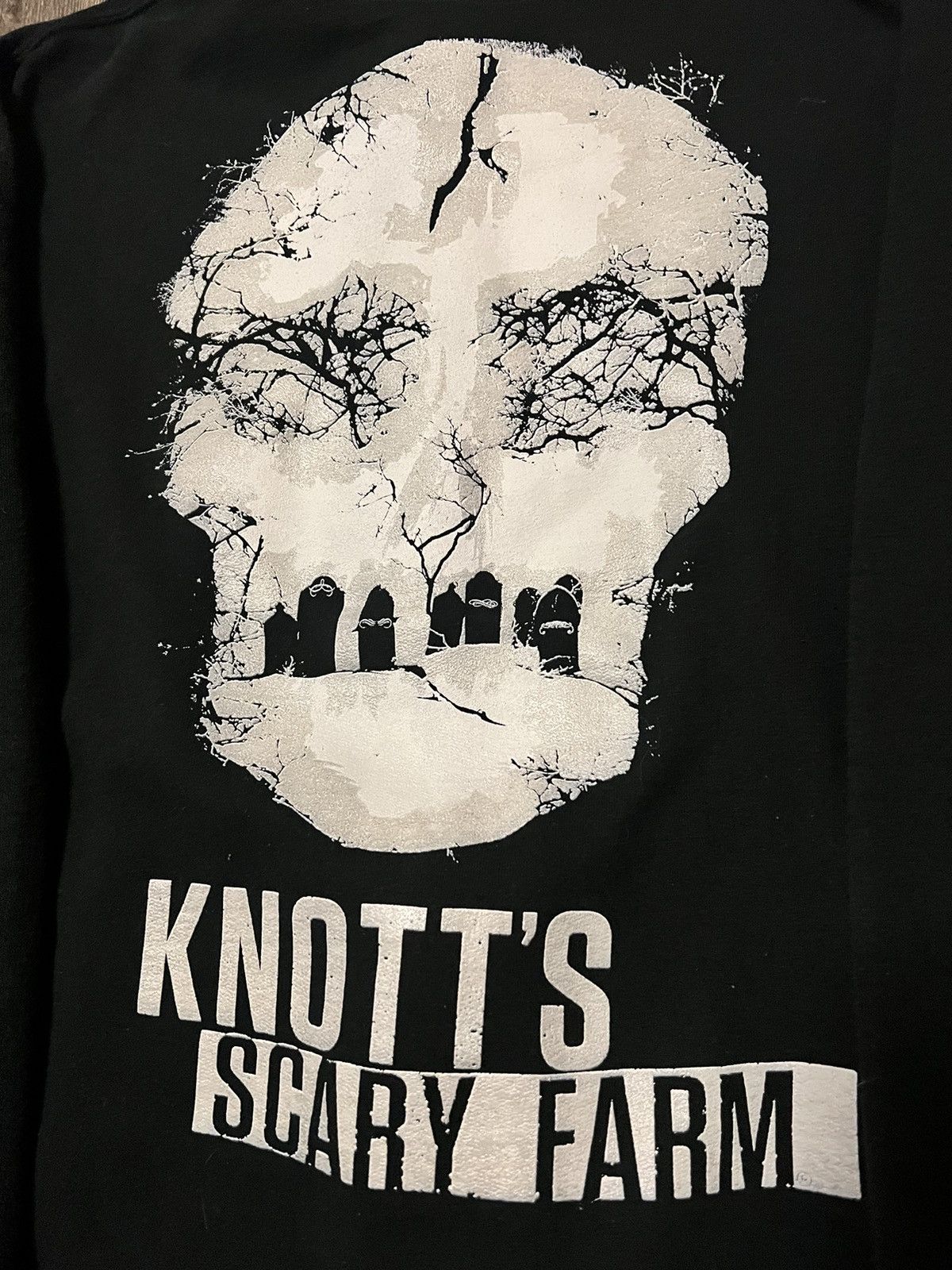 Vintage Vintage Knotts Scary Farm Skull Jacket size Small Size US S / EU 44-46 / 1 - 2 Thumbnail