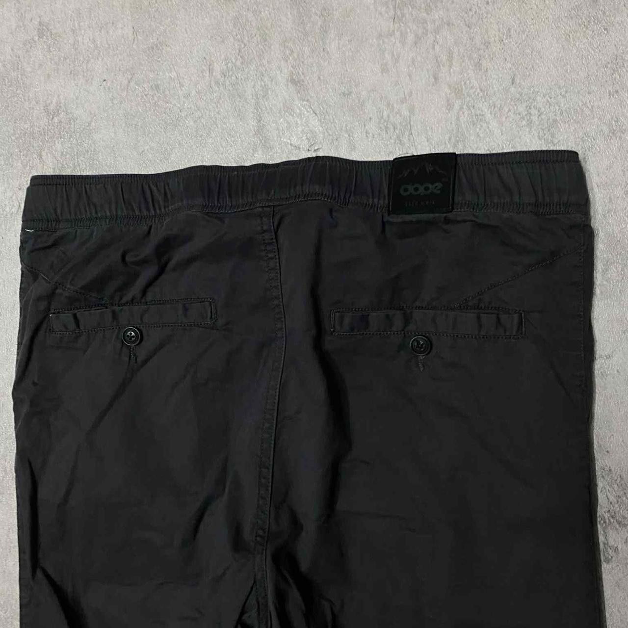 Other Black cargo pants with adjustable waist Size 32" / US 10 / IT 46 - 3 Thumbnail