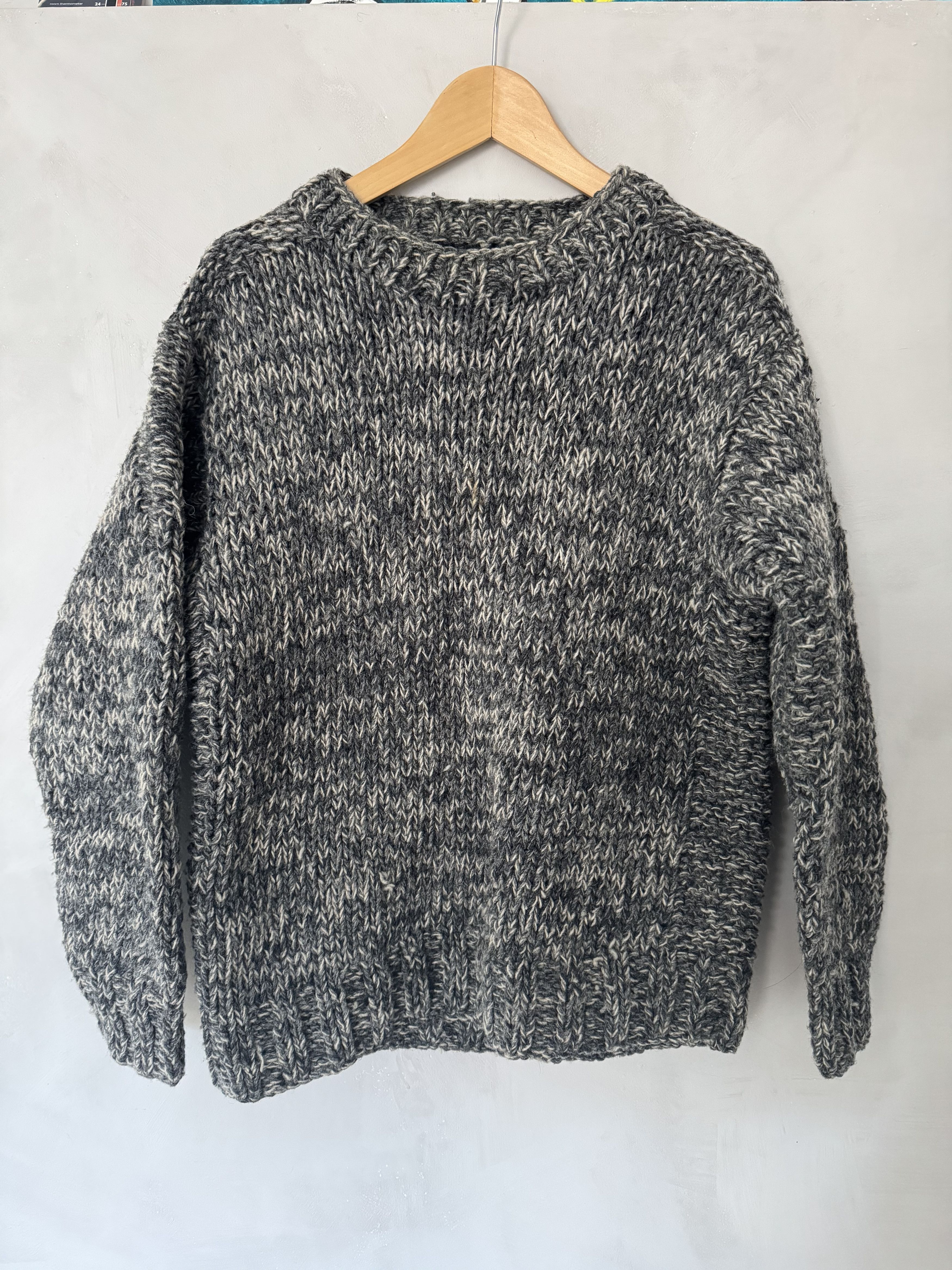 Wings + Horns Handknit Sweater Size US M / EU 48-50 / 2 - 1 Thumbnail
