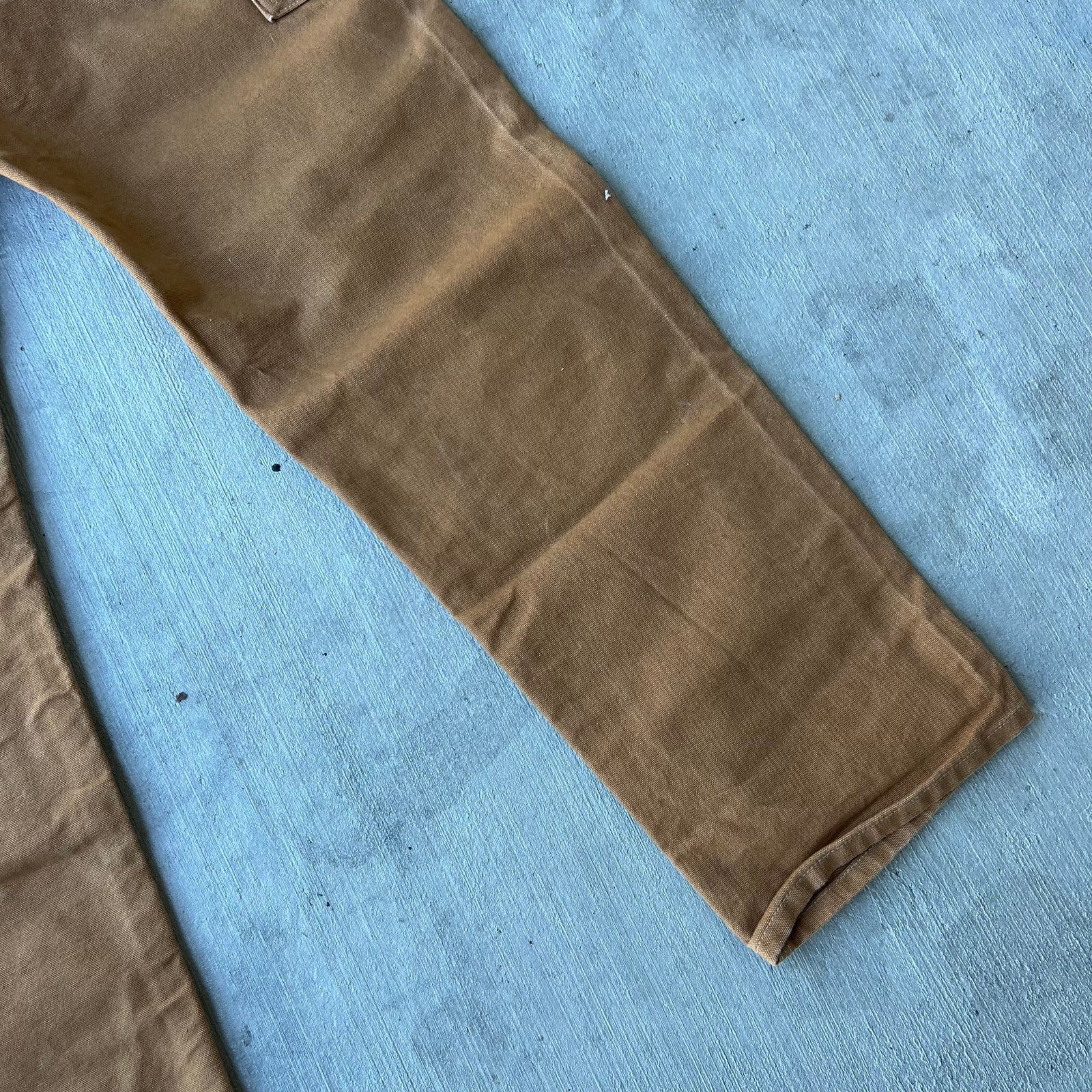Carhartt × Vintage Carhartt brown double knee work wear carpenter pants Size US 31 - 7 Thumbnail