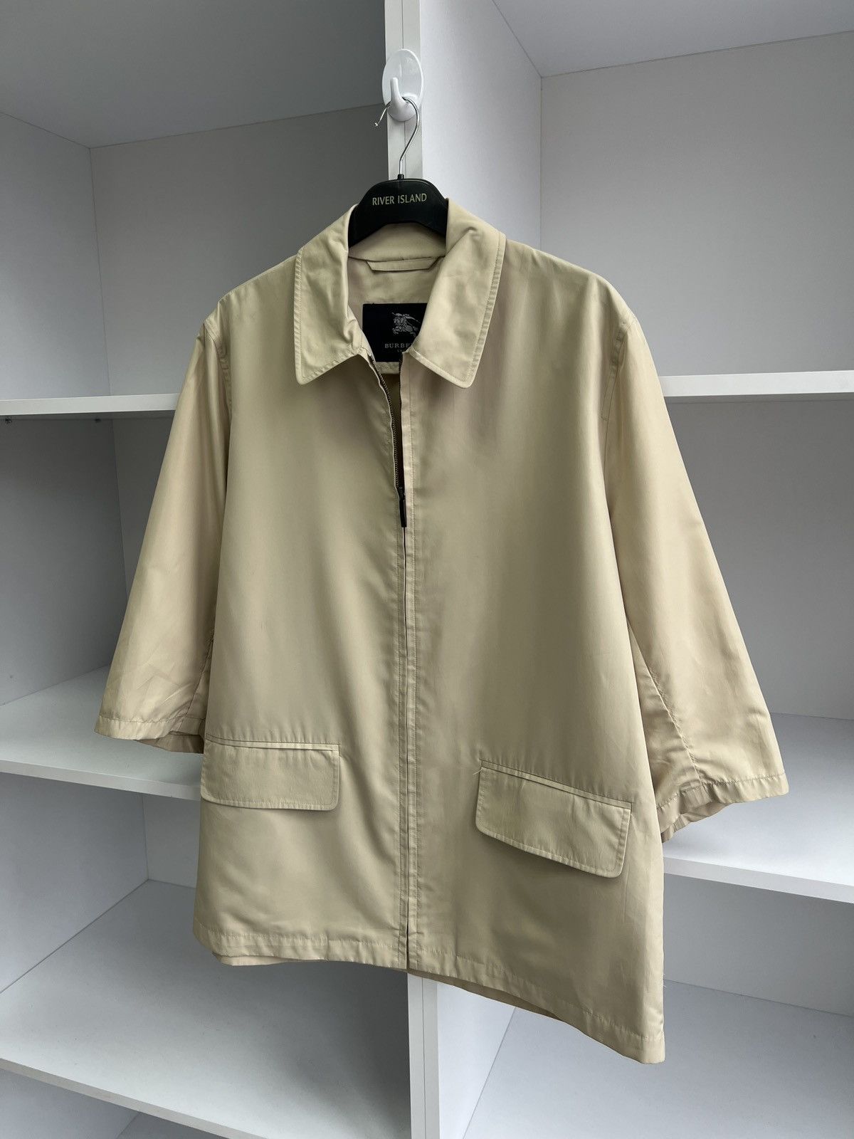 Burberry × Vintage Vintage Burberry Light windbreaker Jacket Size US L / EU 52-54 / 3 - 2 Thumbnail
