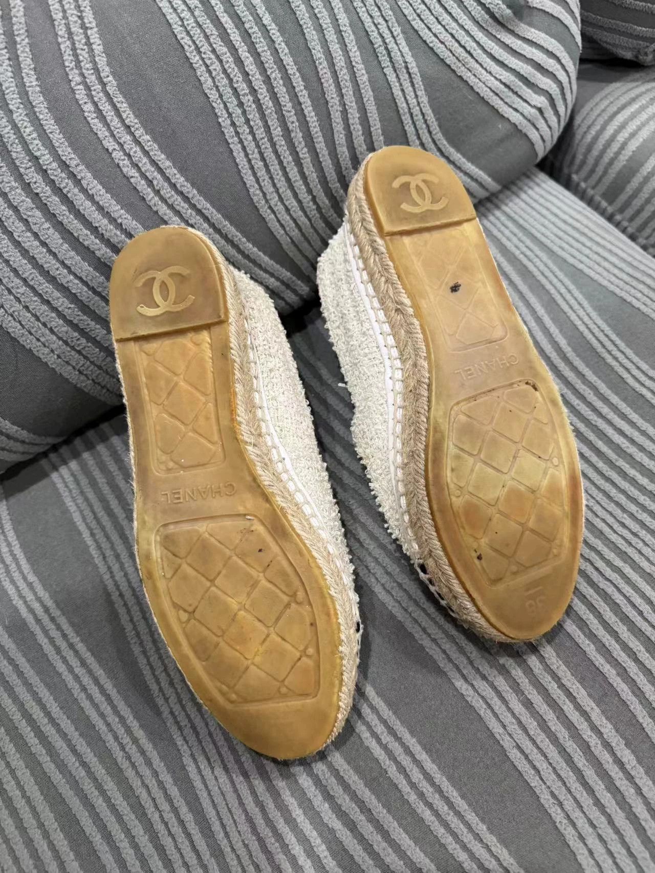 Chanel CHANEL Fisherman Shoes 38 Fair Condition Size US 7.5 / IT 37.5 - 2 Thumbnail