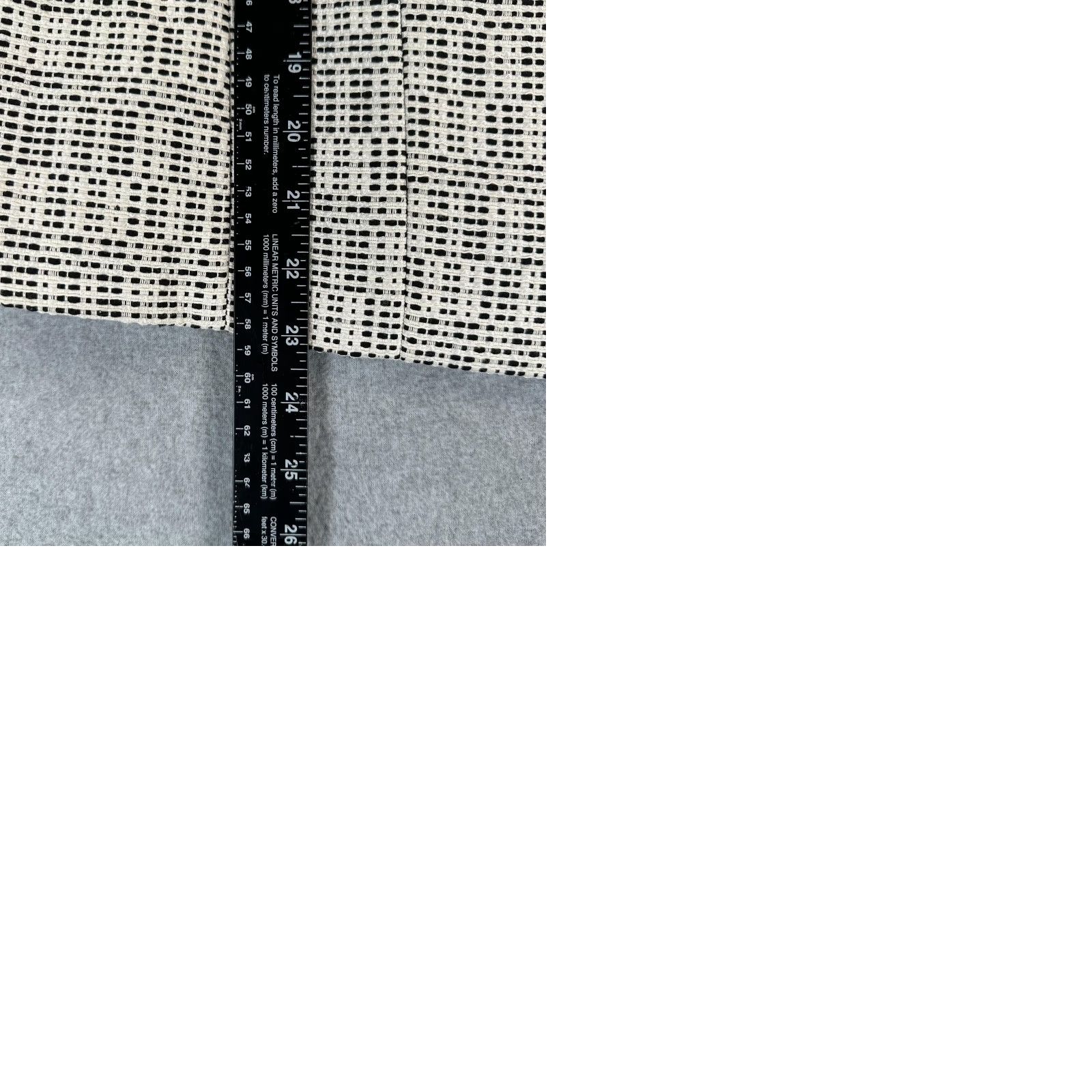 Vintage Lafayette 148 New York Jacket Womens 10 White Tweed Collarless Full Zip Geometric Size L / US 10 / IT 46 - 9 Thumbnail