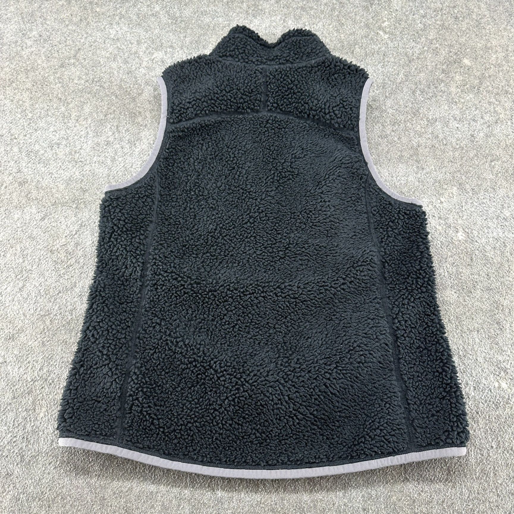 Vintage VEST Womens L LL Bean Black Lightweight Fleece Full Zip Logo Pockets Casual Outdoor Regular Size L Black Size L / US 10 / IT 46 - 5 Thumbnail