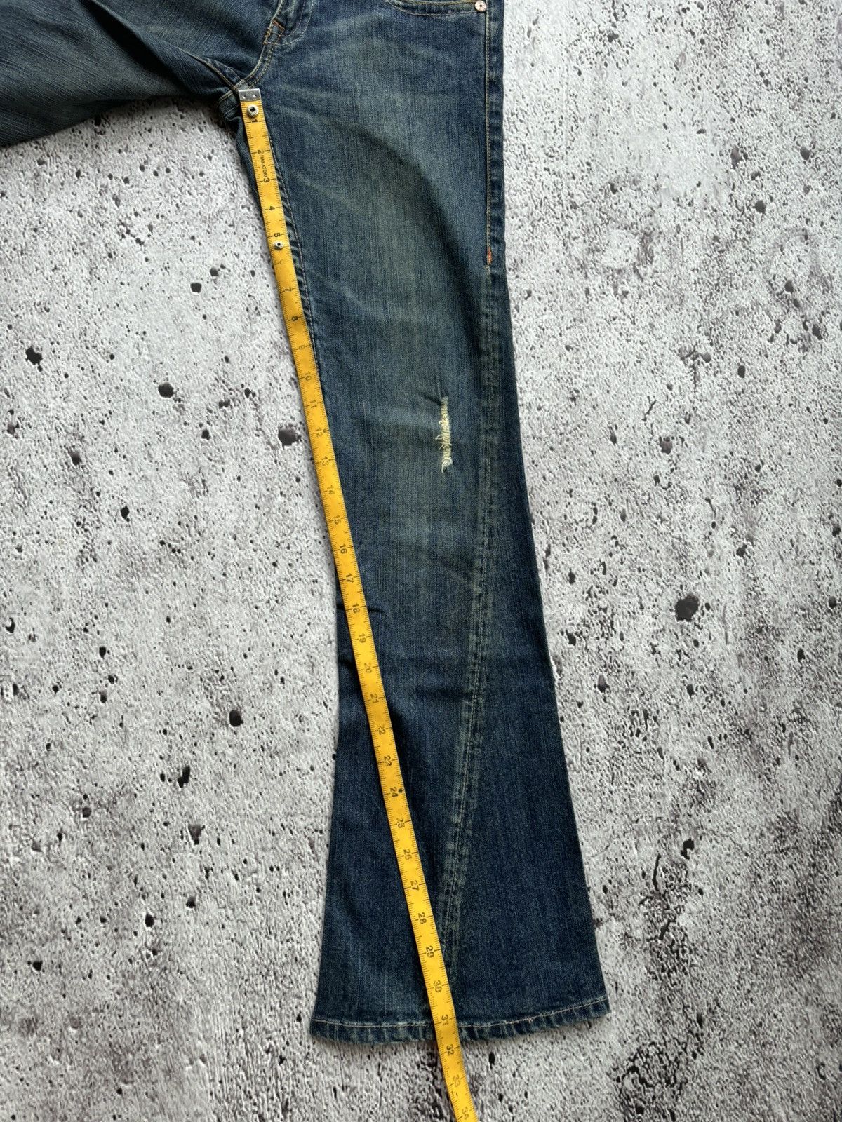 Hysteric Glamour Y2k Flare Jeans True religion Denim jeans Size 26" / US 2 / IT 38 - 12 Thumbnail