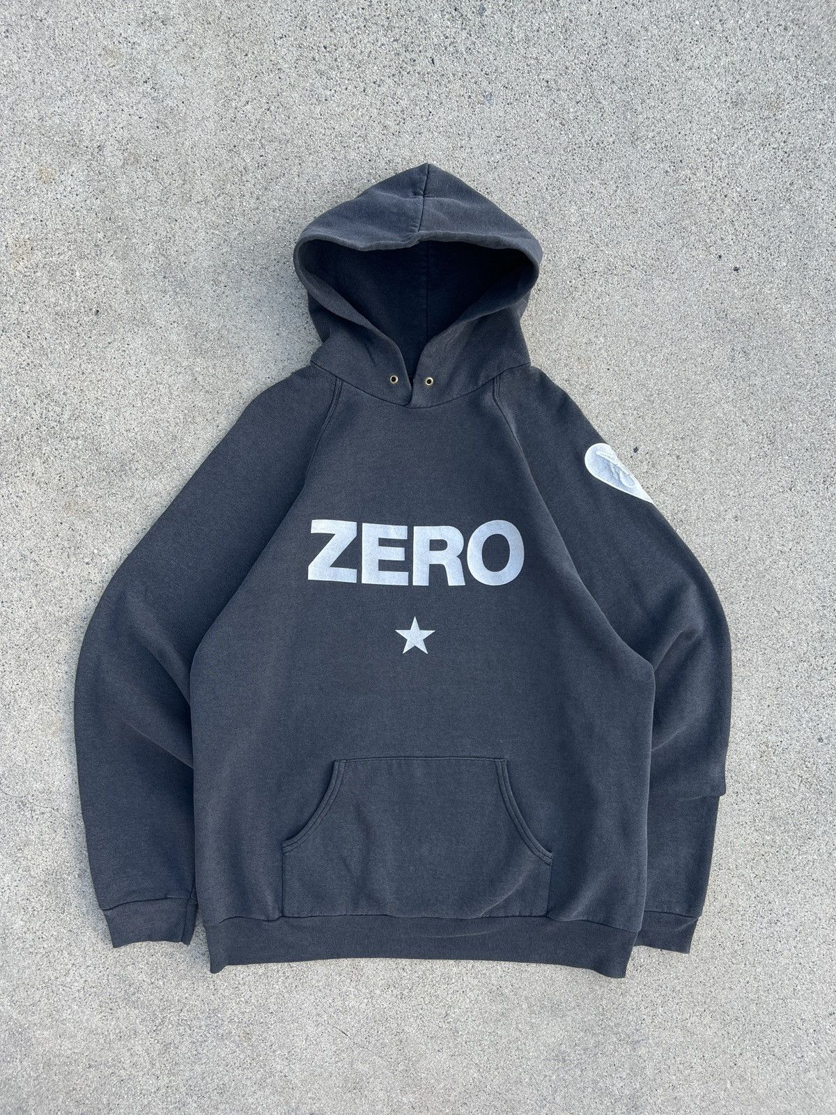Vintage 1990s Smashing Pumpkins Zero Band Hooded Sweatshirt Hoodie Size US XL / EU 56 / 4 - 1 Thumbnail