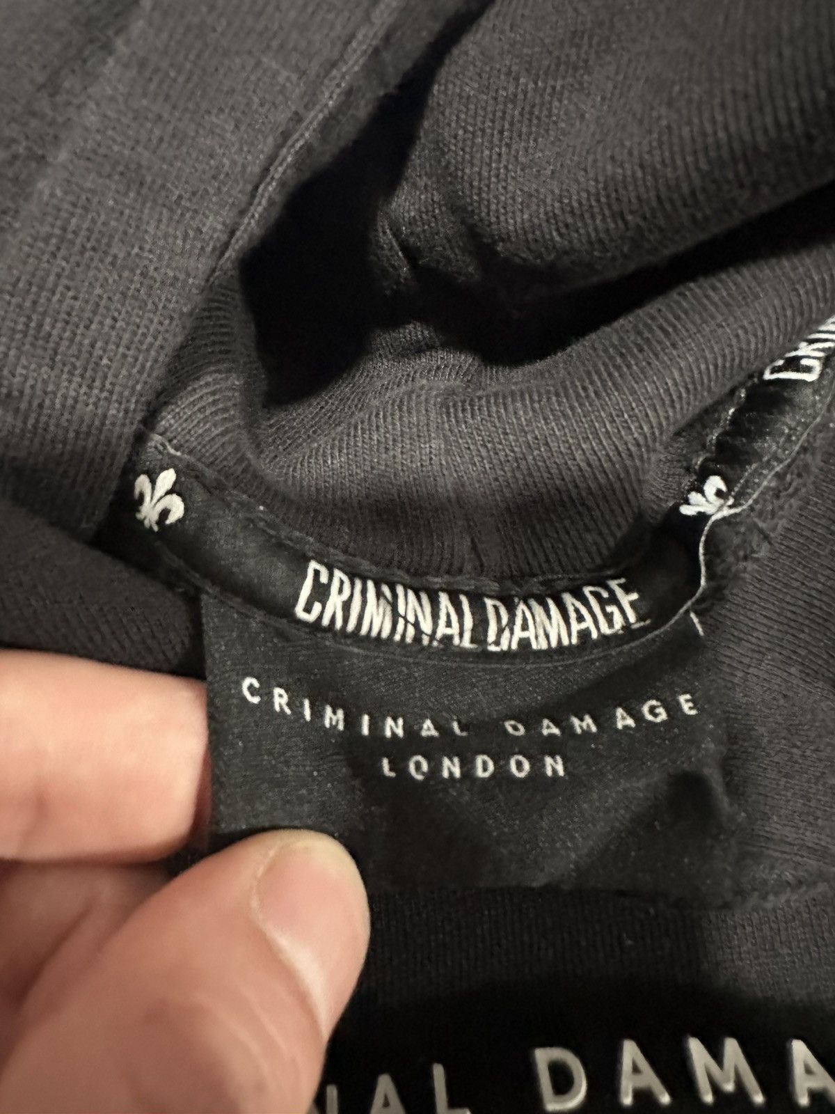 Criminal Damage CRIMINAL DAMAGE HOODIE Size US L / EU 52-54 / 3 - 2 Thumbnail