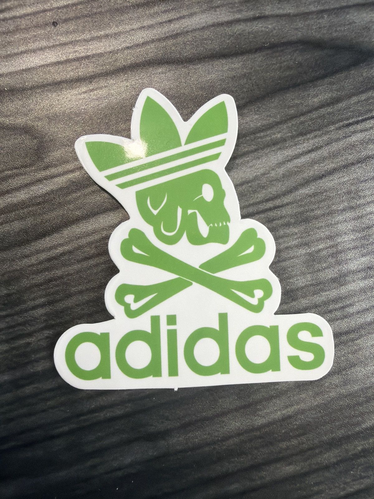 Adidas Adidas Skull And Crossbones Trefoil Sticker Size ONE SIZE - 1 Thumbnail