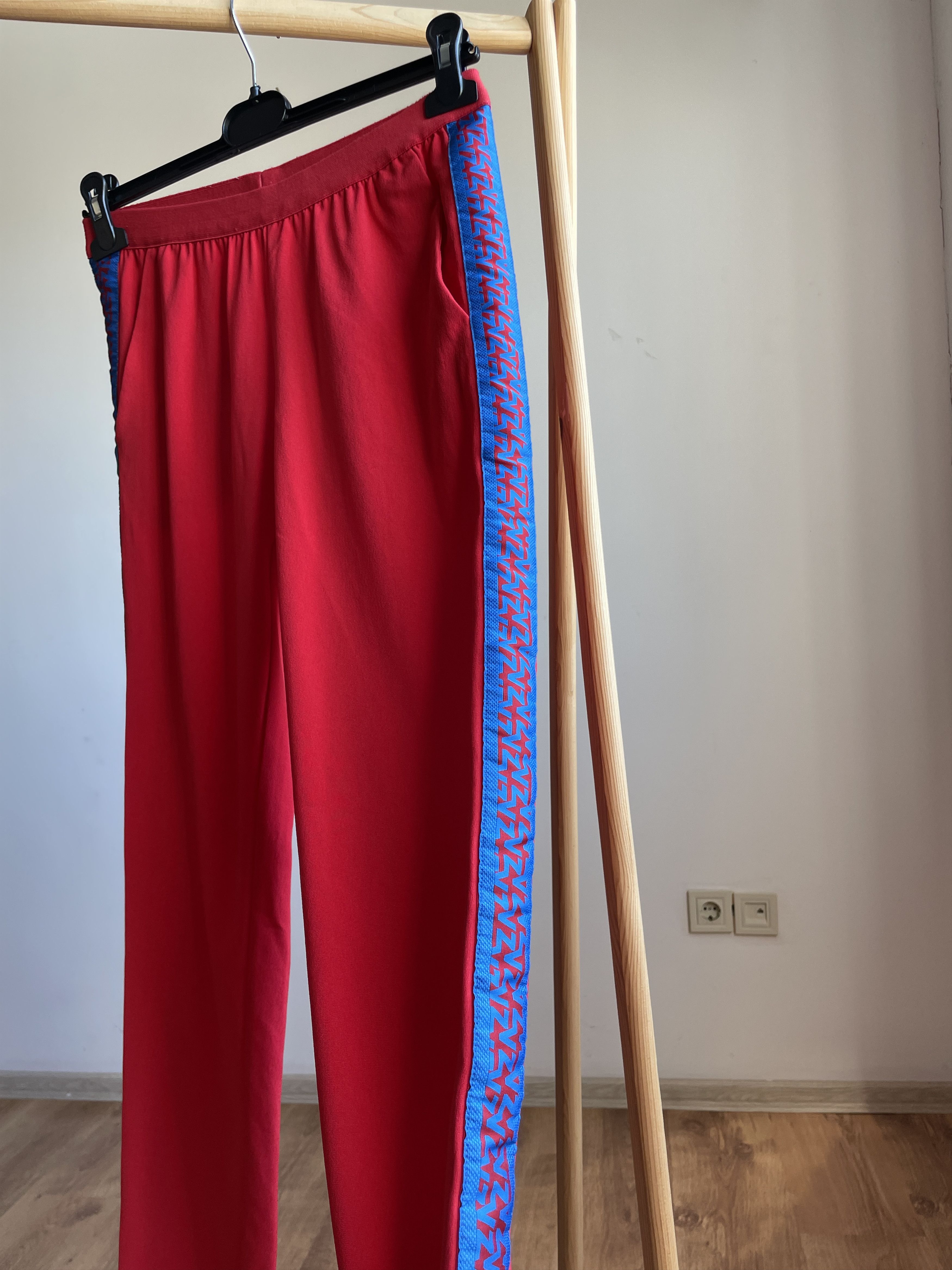 Zadig & Voltaire Zadig & Voltaire Womens Paula Tape Logo Pants Size EUR 36 Size 25" / US 0 / IT 36 - 5 Thumbnail