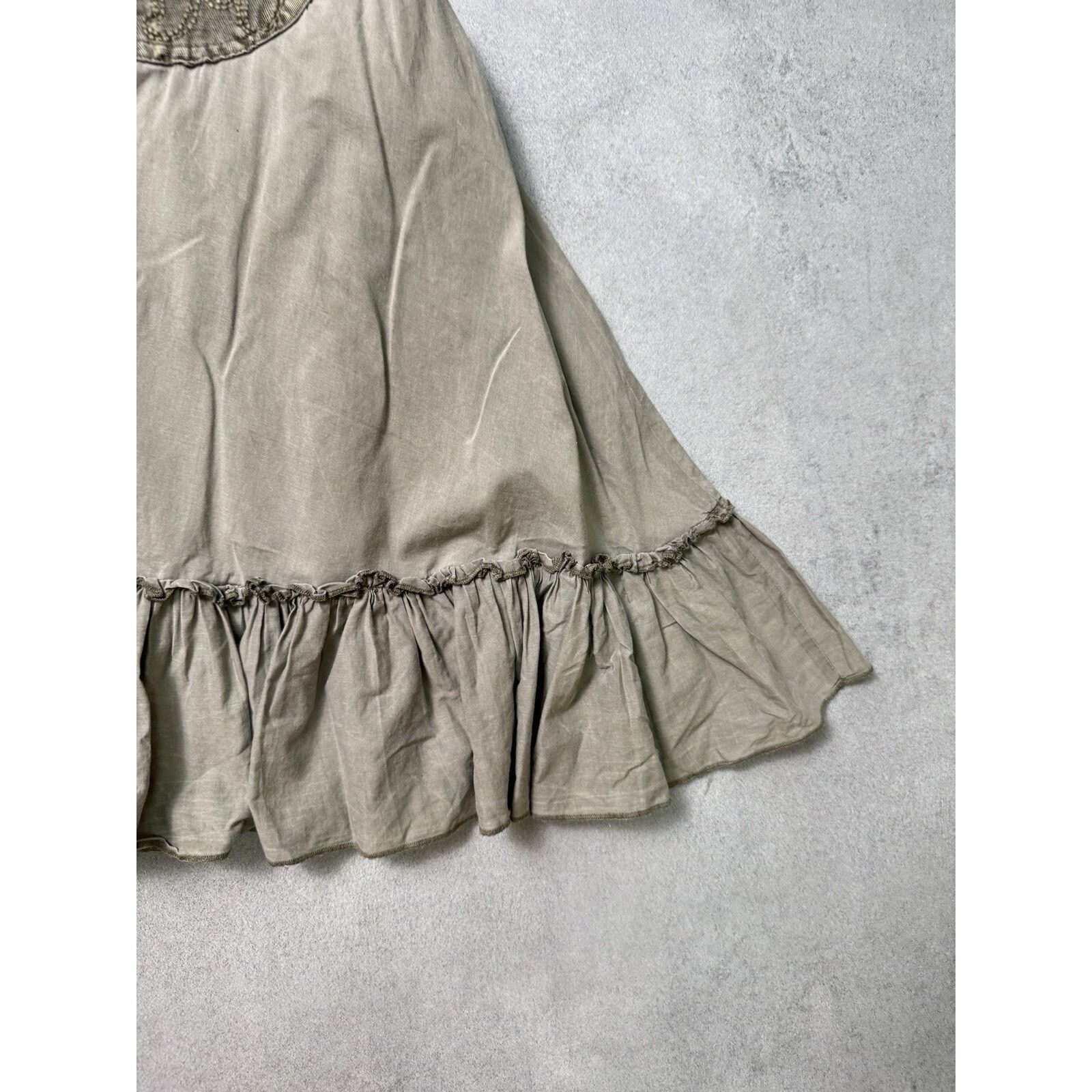 Designer × Morgan Homme Vintage Morgan de Toi Skirt Avant Garde Size 38 Beige Size 27" / US 4 / IT 40 - 17 Thumbnail