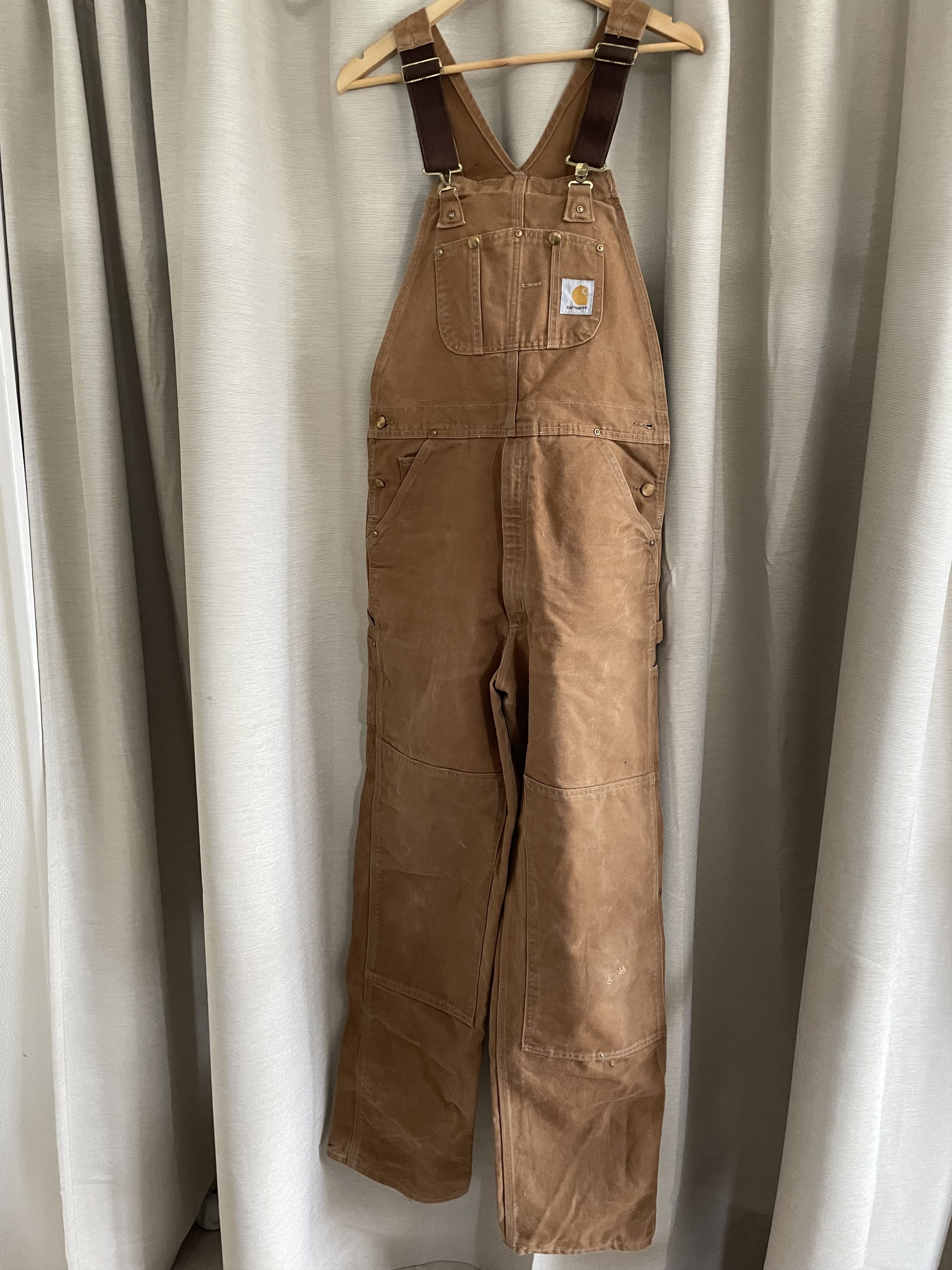 Image of Carhartt Wip Overalls in Brown, Men's (Size 43)