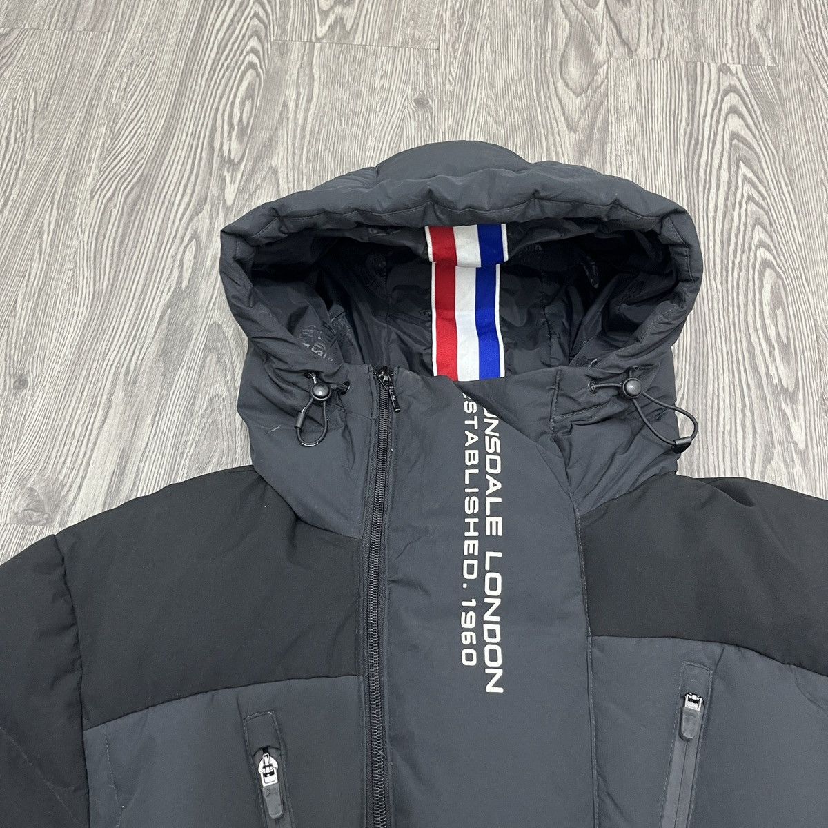 Lonsdale Lonsdale London Trover Winter Jacket Black Grey 🟦 Size US L / EU 52-54 / 3 - 5 Thumbnail