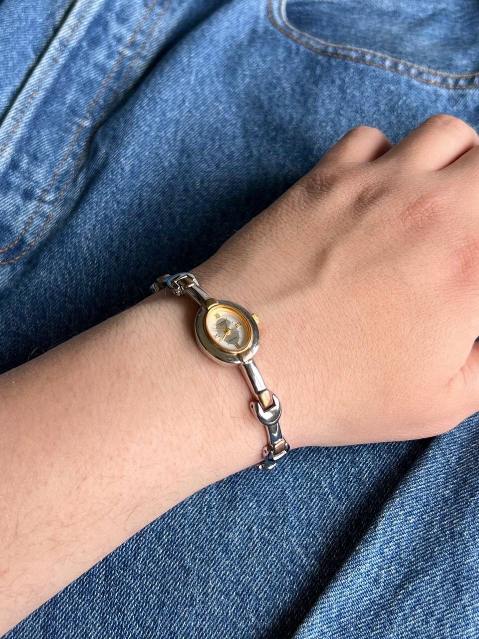 Japanese Brand × Vintage Vintage Japanese style futuristic Silver Chrome Design Watch Size ONE SIZE - 2 Thumbnail