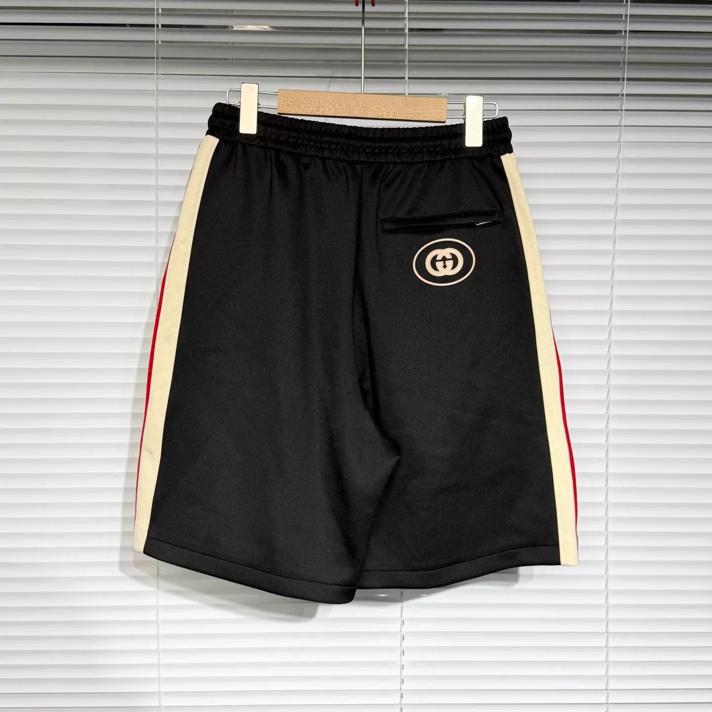 Gucci GUCCI GG Striped Black Classic Shorts S Size US 29 - 2 Thumbnail