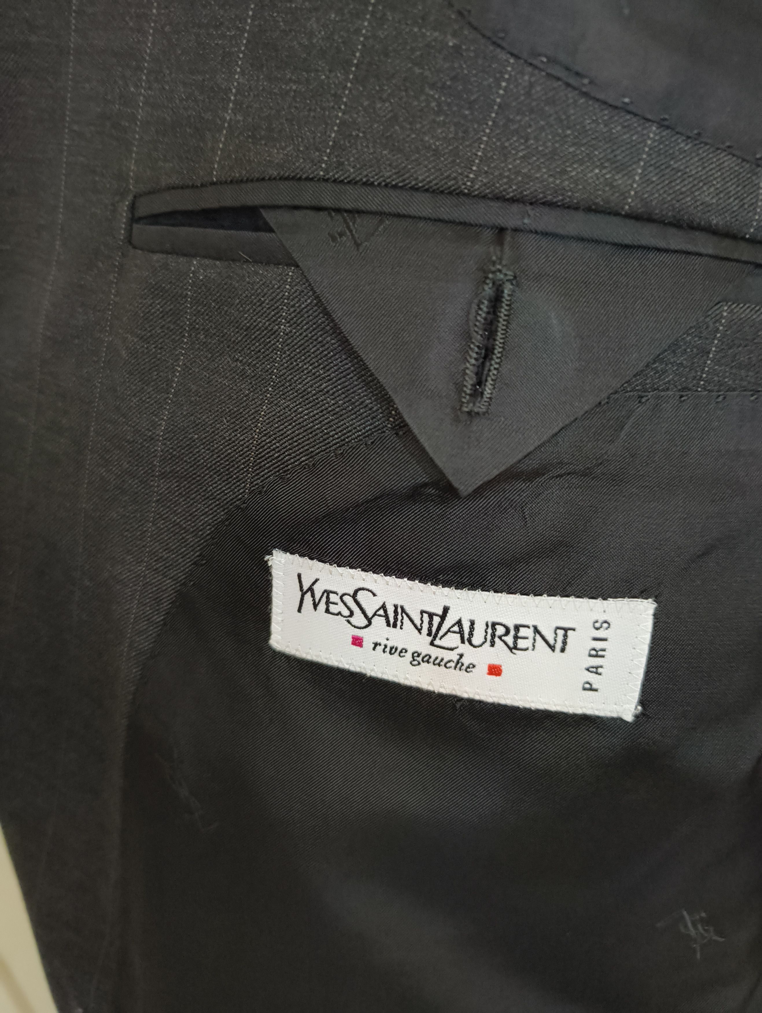 Yves Saint Laurent YSL Rive Gauche Blazer – Loro Piana Wool – Size 52 Size 52R - 6 Thumbnail