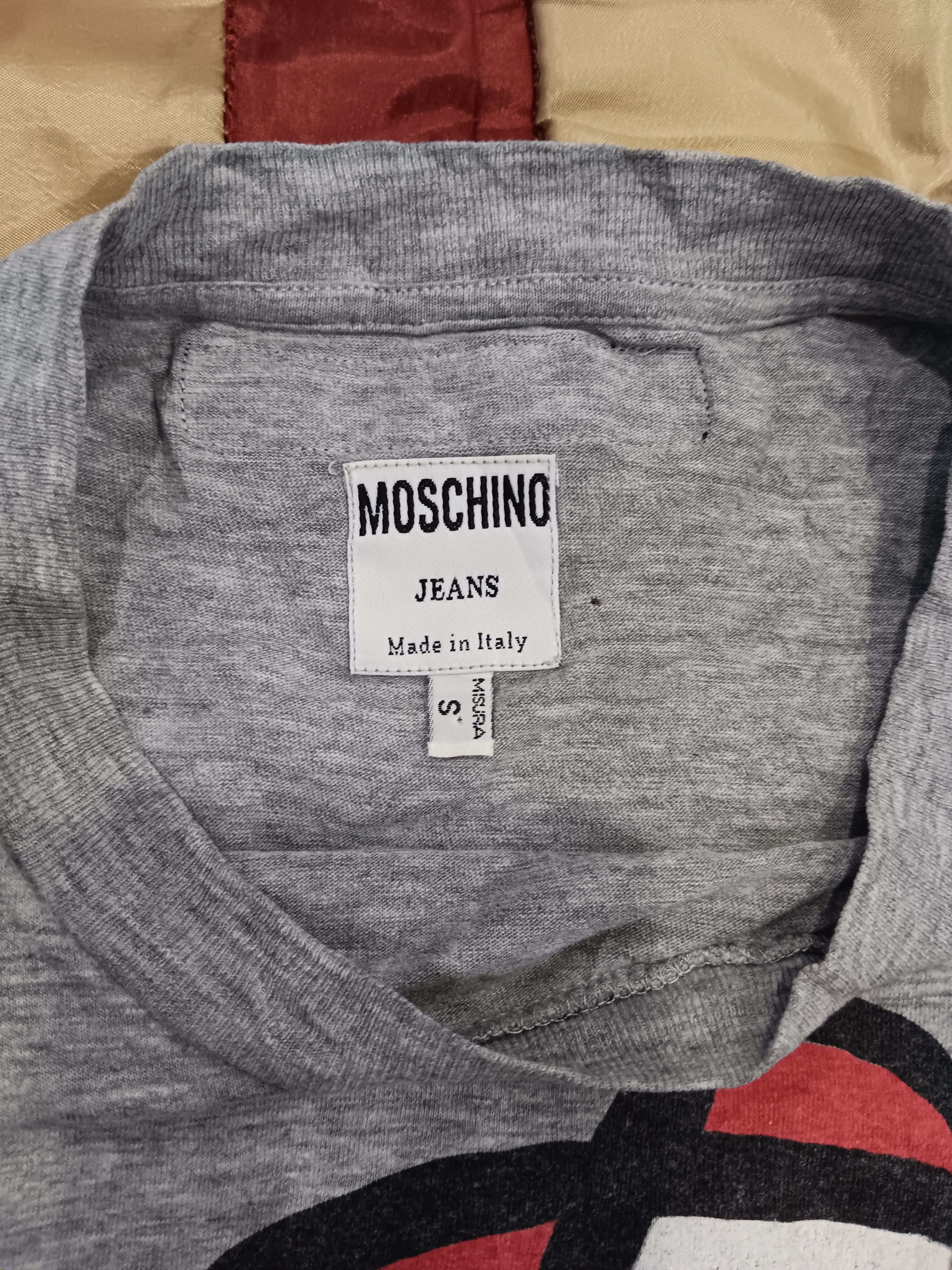 Designer × Moschino × Vintage Vintage Moschino Logo Tshirt Size US S / EU 44-46 / 1 - 4 Thumbnail