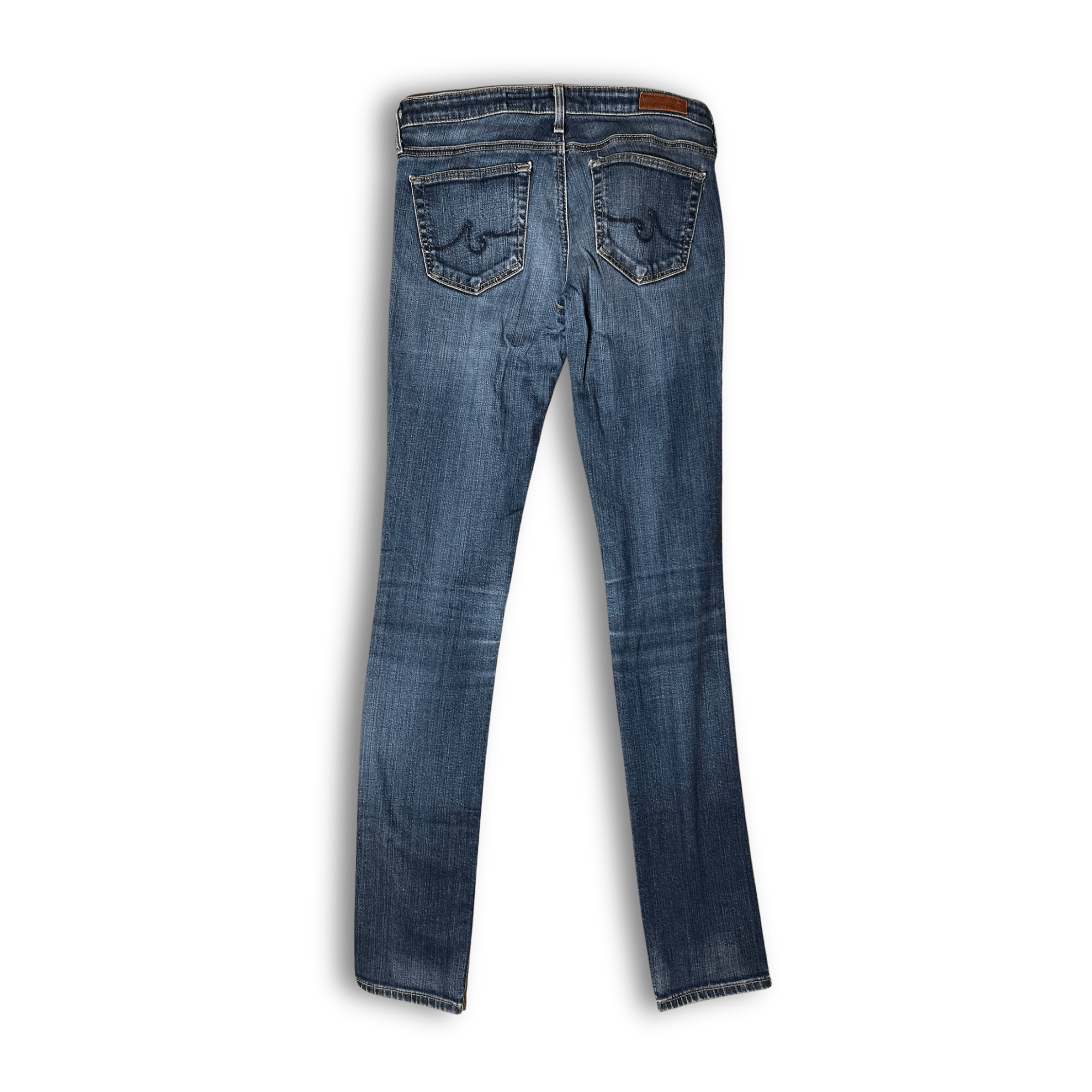 AG Adriano Goldschmied Adriano Goldschmied The Aubrey Skinny Straight Jeans Size 27 Size 27" / US 4 / IT 40 - 3 Thumbnail