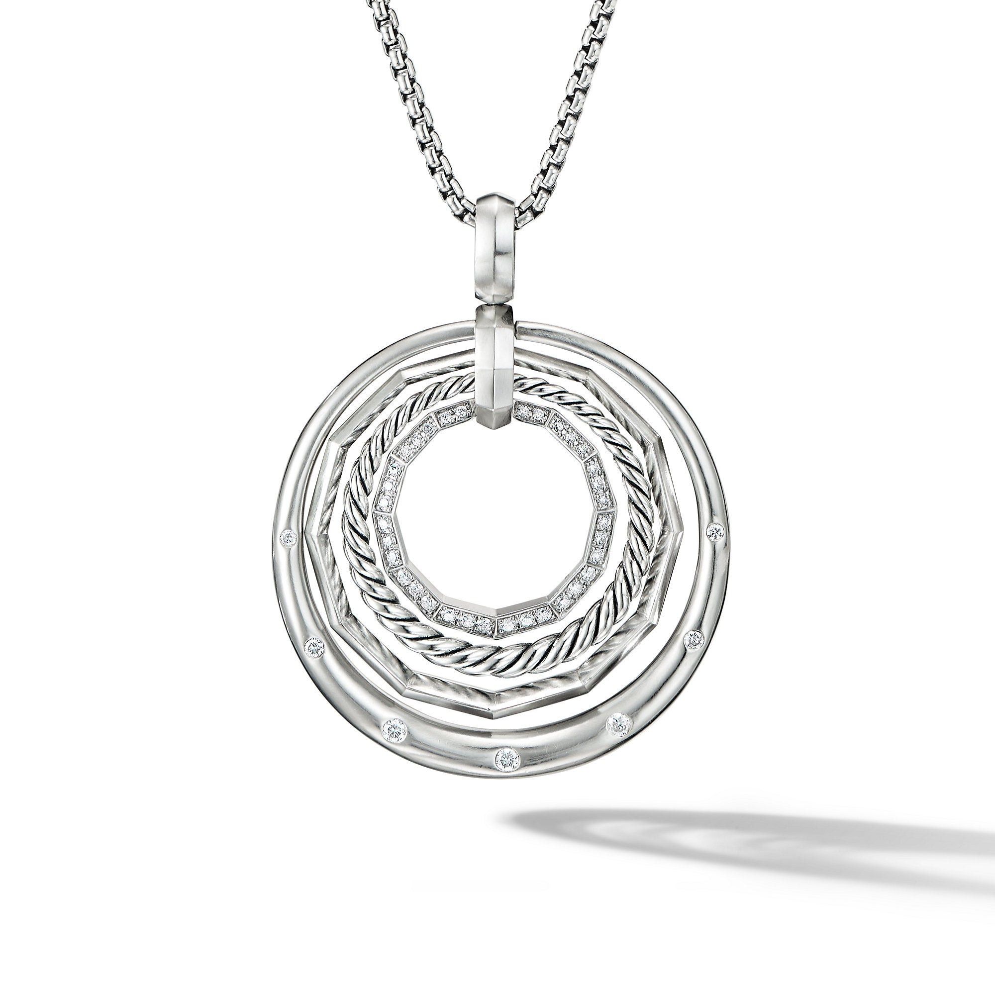 David Yurman o1w1db10526 N16228D Size:9/Necklace in Sterling Silver Size ONE SIZE - 1 Thumbnail