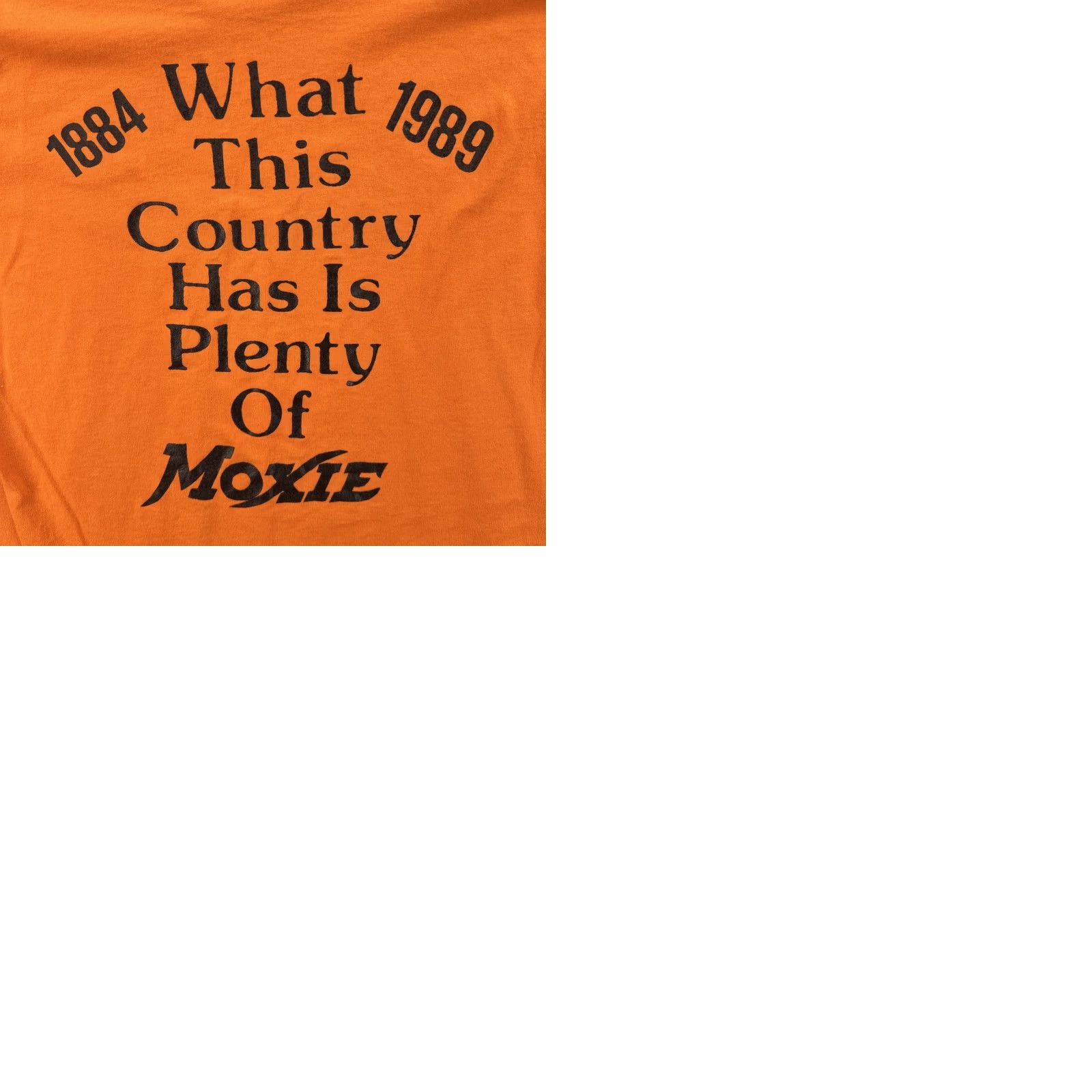 Hanes VTG Hanes Fifty-Fifty Mens L Orange Crew Neck Short Sleeve T-Shirt USA Made 80s Shirt MN Boys Men Womens Size US L / EU 52-54 / 3 - 11 Thumbnail
