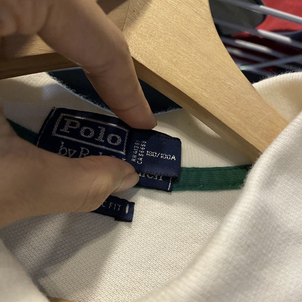 Polo Ralph Lauren Vintage 90s Polo Ralph Lauren POLO Hi Tech White Polo Shirt Size US L / EU 52-54 / 3 - 9 Thumbnail