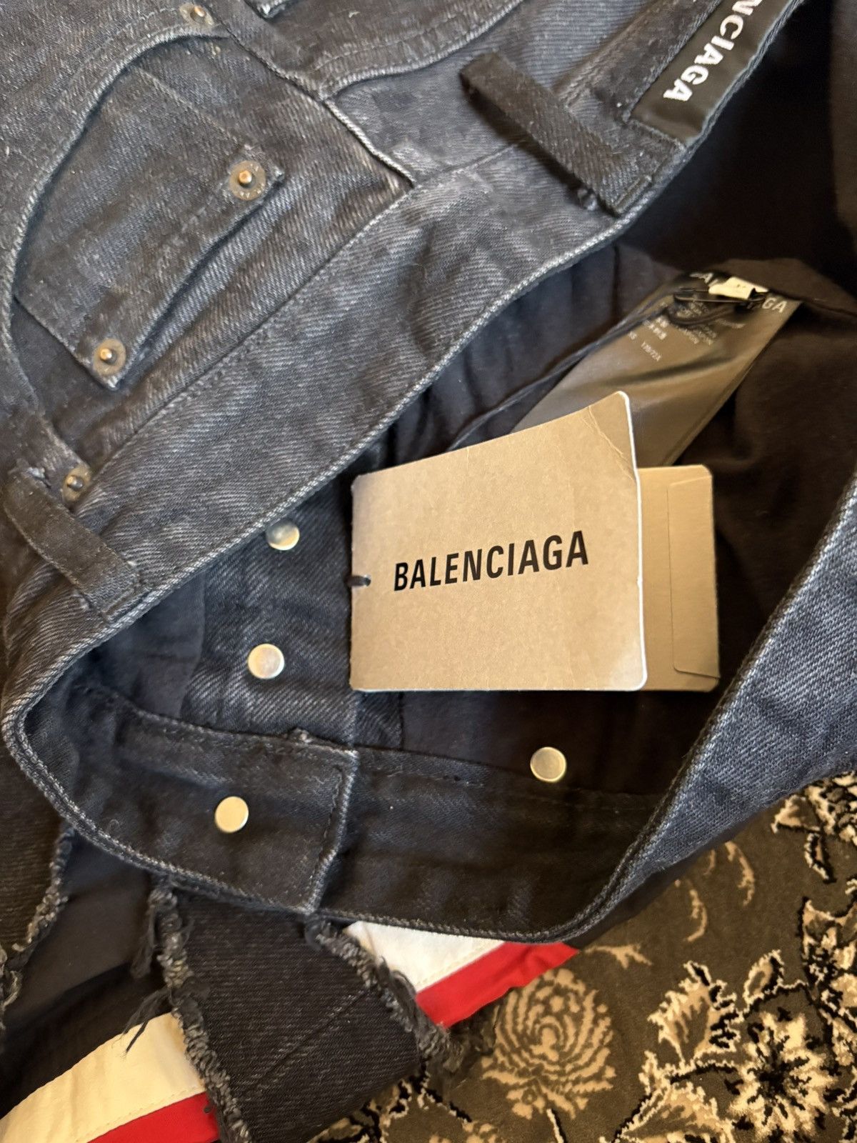 Balenciaga Balenciaga AW21 Afterworld Slashed Denim Size US 30 / EU 46 - 9 Thumbnail