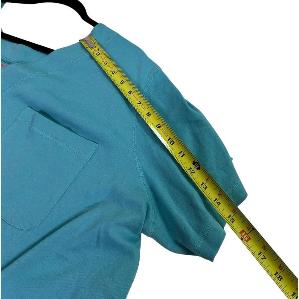 Designer Woman Within l Aqua Blue Button Down Top 2X Size XXL / US 16-18 / IT 52-54 - 5 Thumbnail