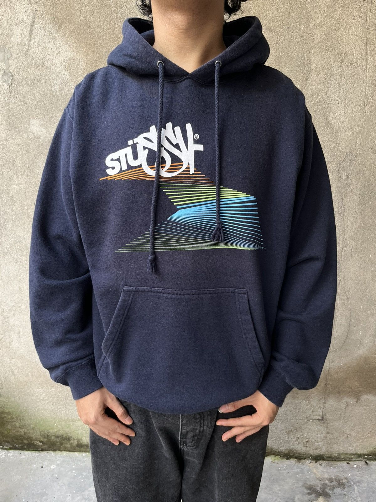 Stussy Vintage 2000s stussy hoodie Size US M / EU 48-50 / 2 - 2 Thumbnail