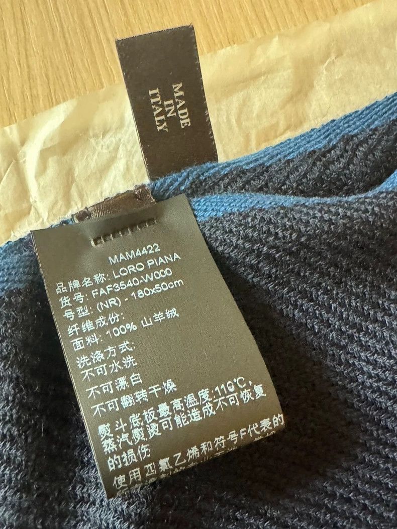 Loro Piana LORO PIANA Men's scarves Size ONE SIZE - 3 Thumbnail