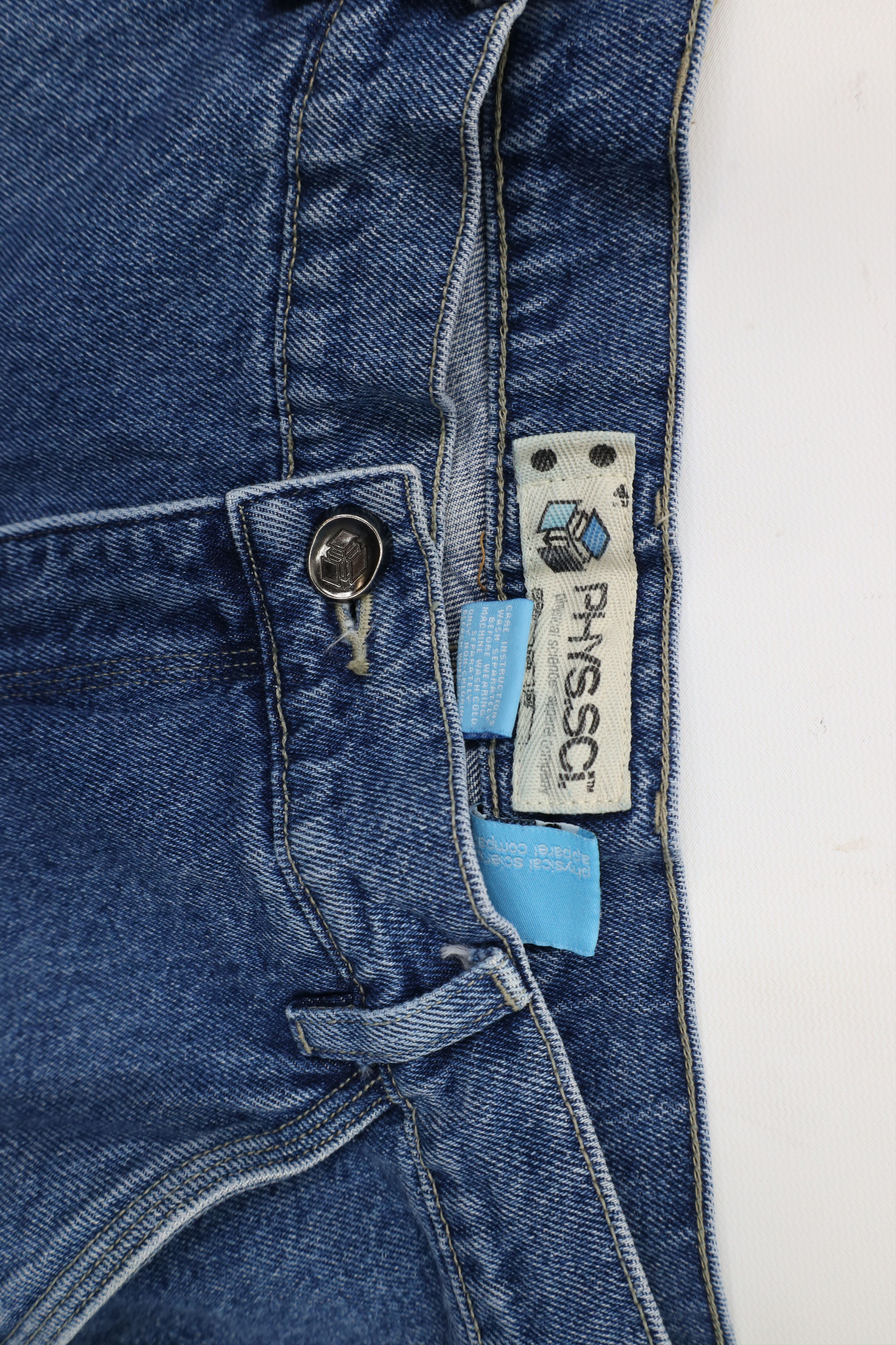 Vintage Vintage 90s Y2K Streetwear Fit Dungaree Denim Jeans Blue Size US 34 / EU 50 - 7 Thumbnail