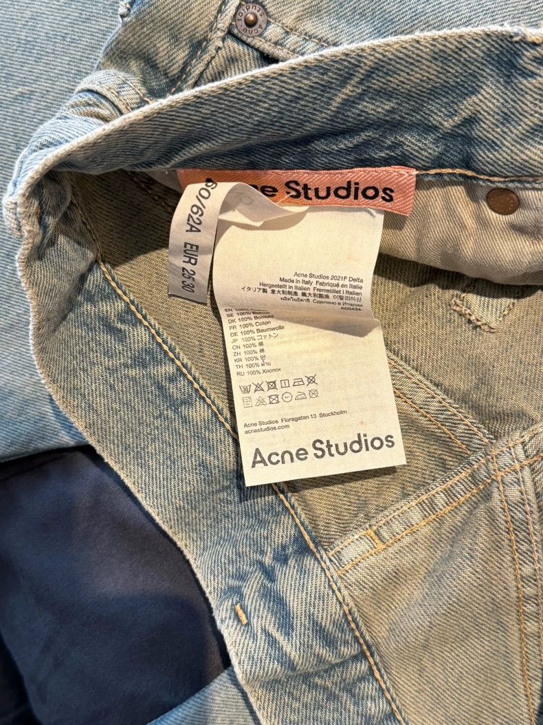Acne Studios Acne Studios Retro vintage clean loose mid-waisted wide-le Size 25" / US 0 / IT 36 - 3 Thumbnail