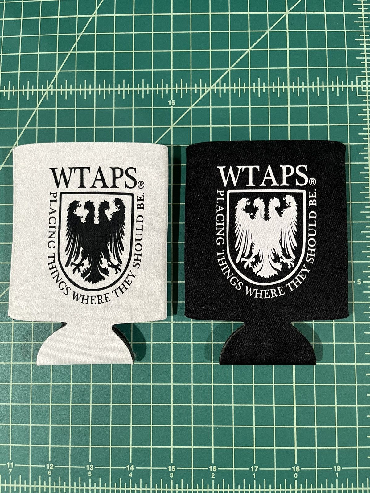 Wtaps WTaps Beer Koozie Set (Black / White) Size ONE SIZE - 1 Thumbnail